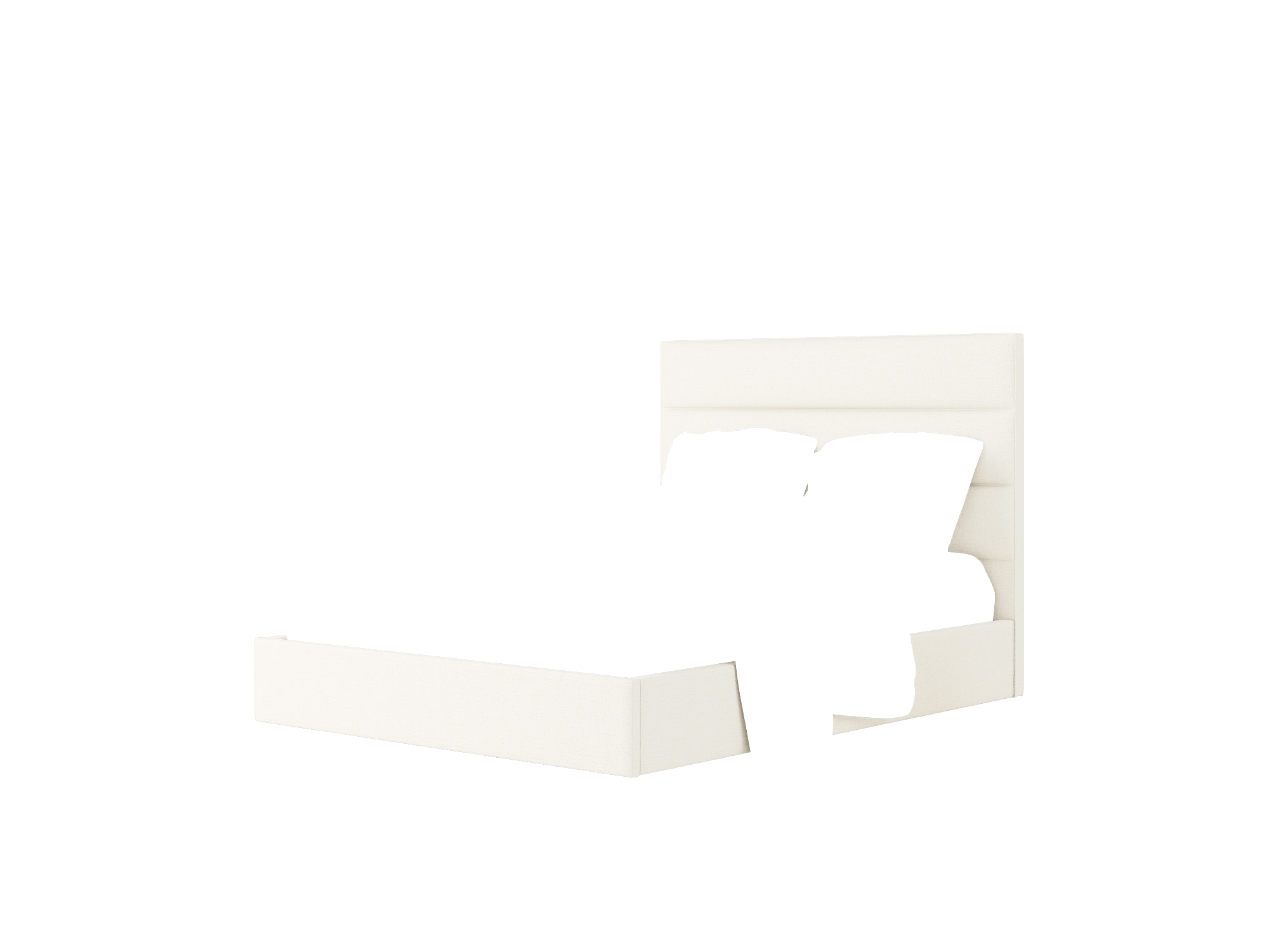 Isla Catalina Ivory Bed Queen Room Texture