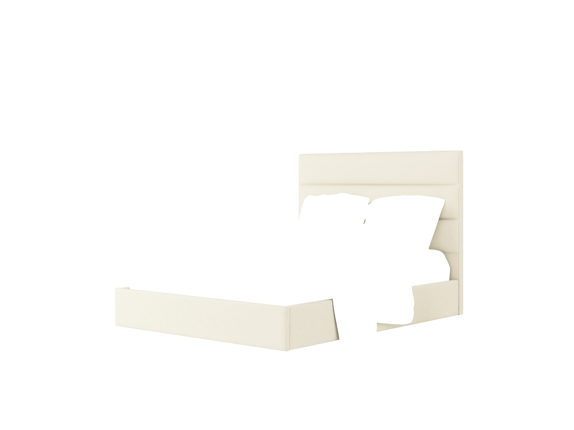 Isla Lana Sand Bed Queen Room Texture