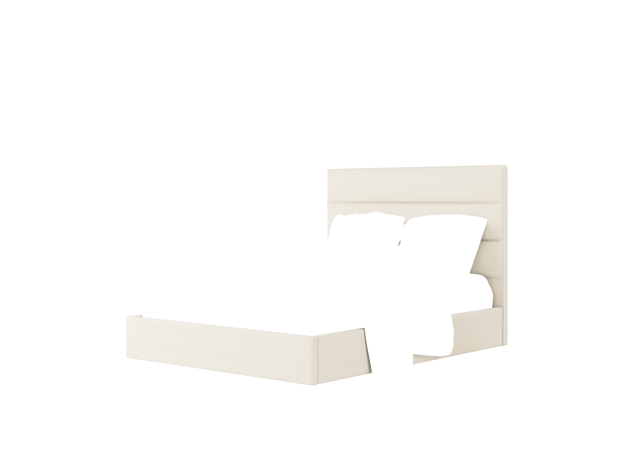 Isla Malibu Linen Bed Queen Room Texture