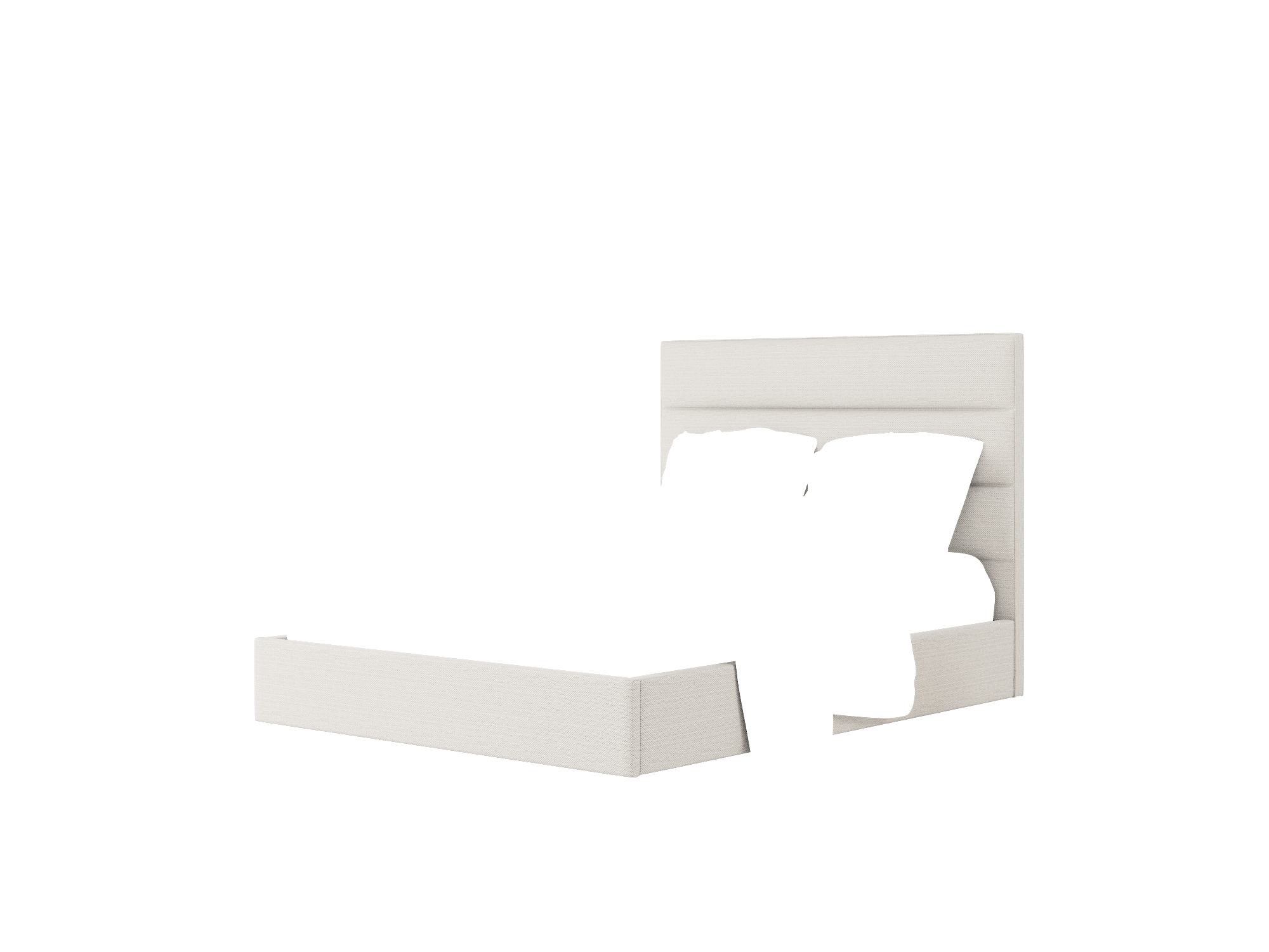 Isla Redondo Stone Bed Queen Room Texture