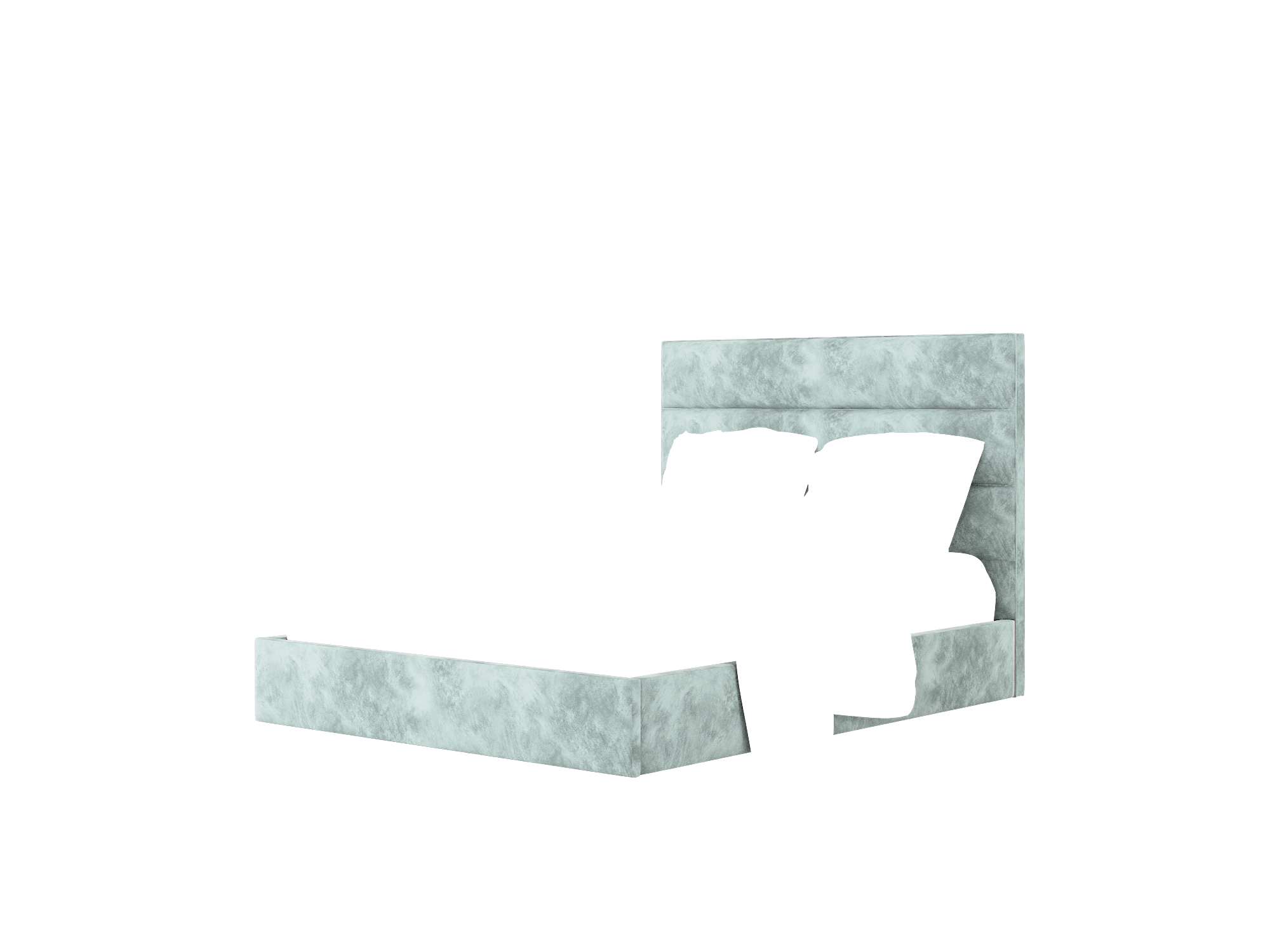 Isla Royale Cloud Bed Queen Room Texture