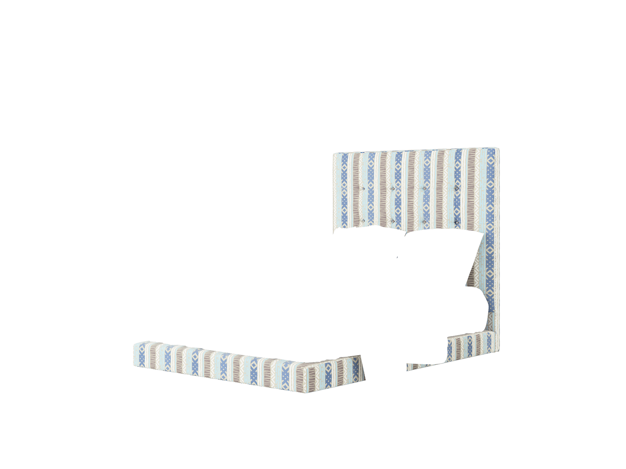 Jolie Bodhi Indigo Bed Queen Room Texture