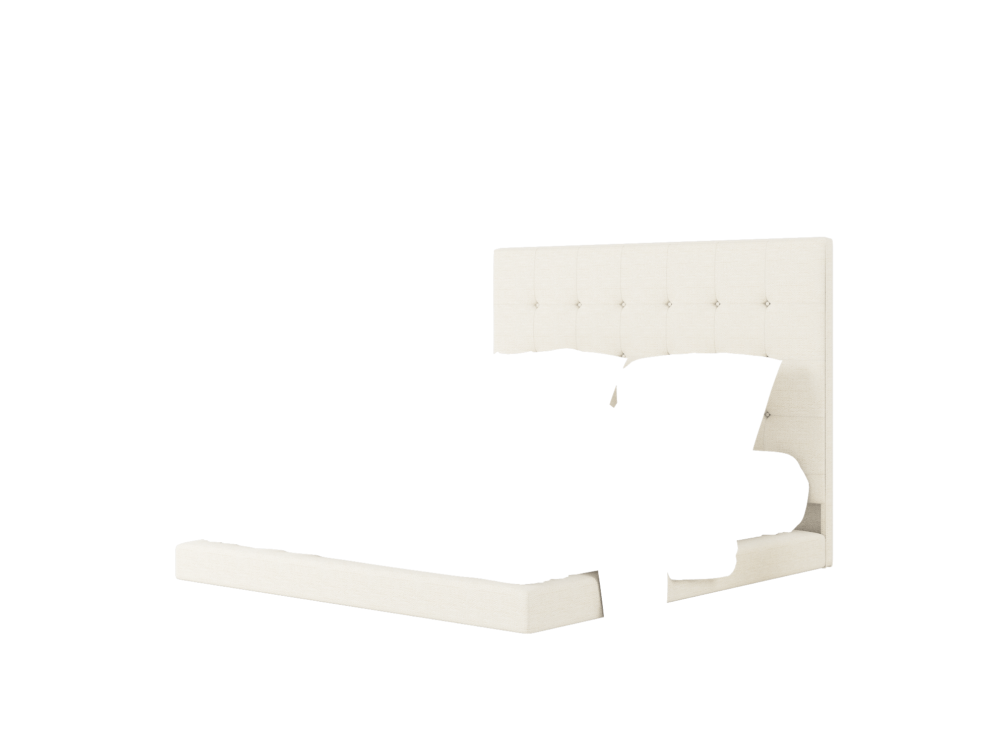 Jolie Catalina Linen Bed King Room Texture