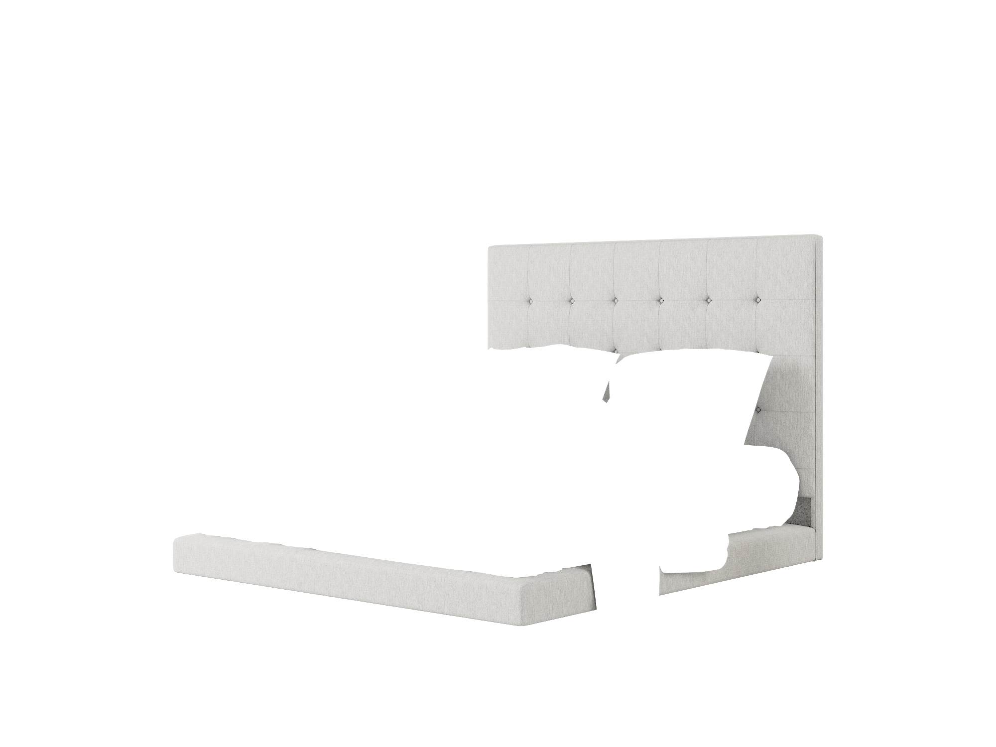 Jolie Cosmo Steel Bed King Room Texture