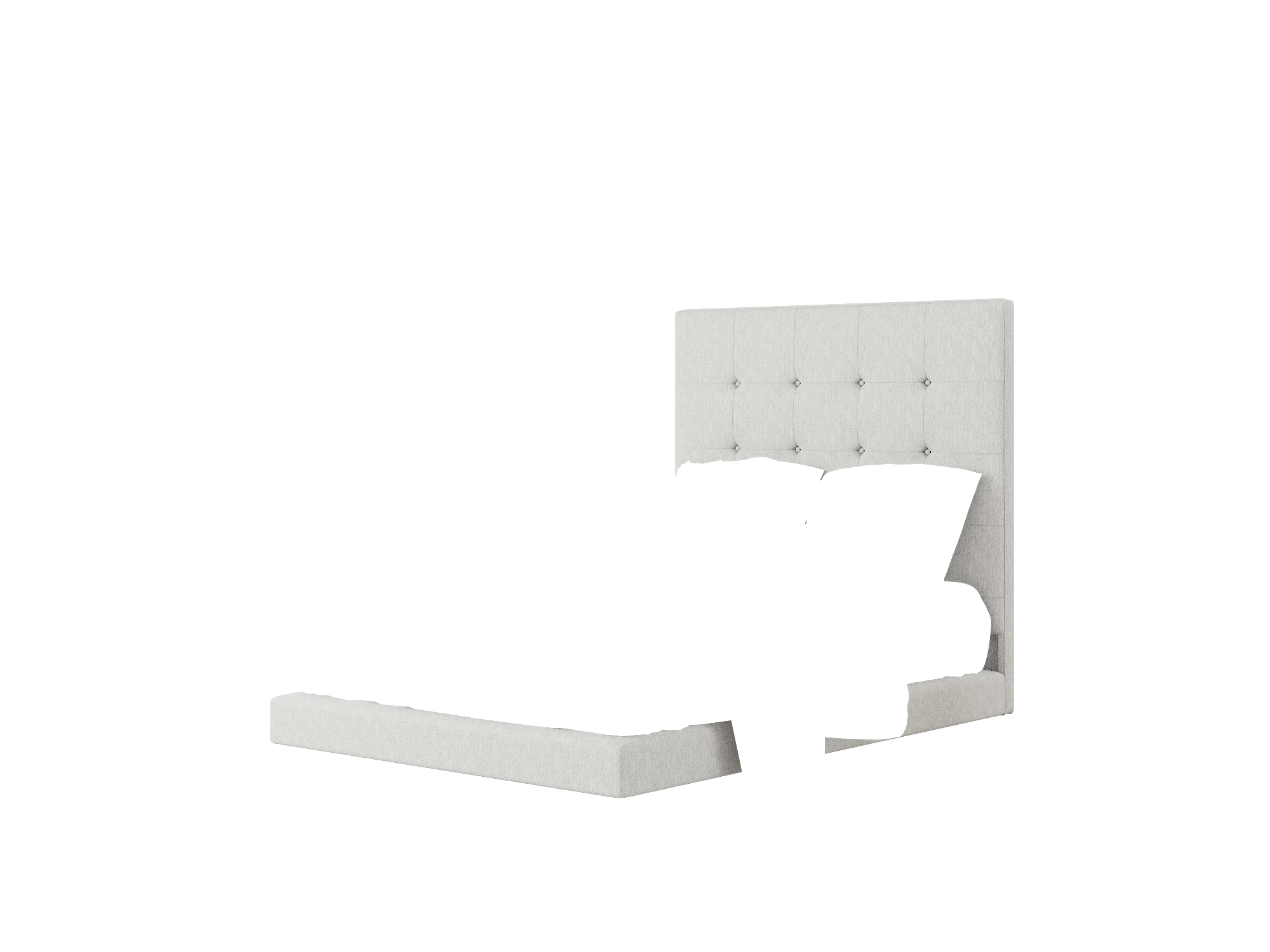 Jolie Cosmo Steel Bed Queen Room Texture