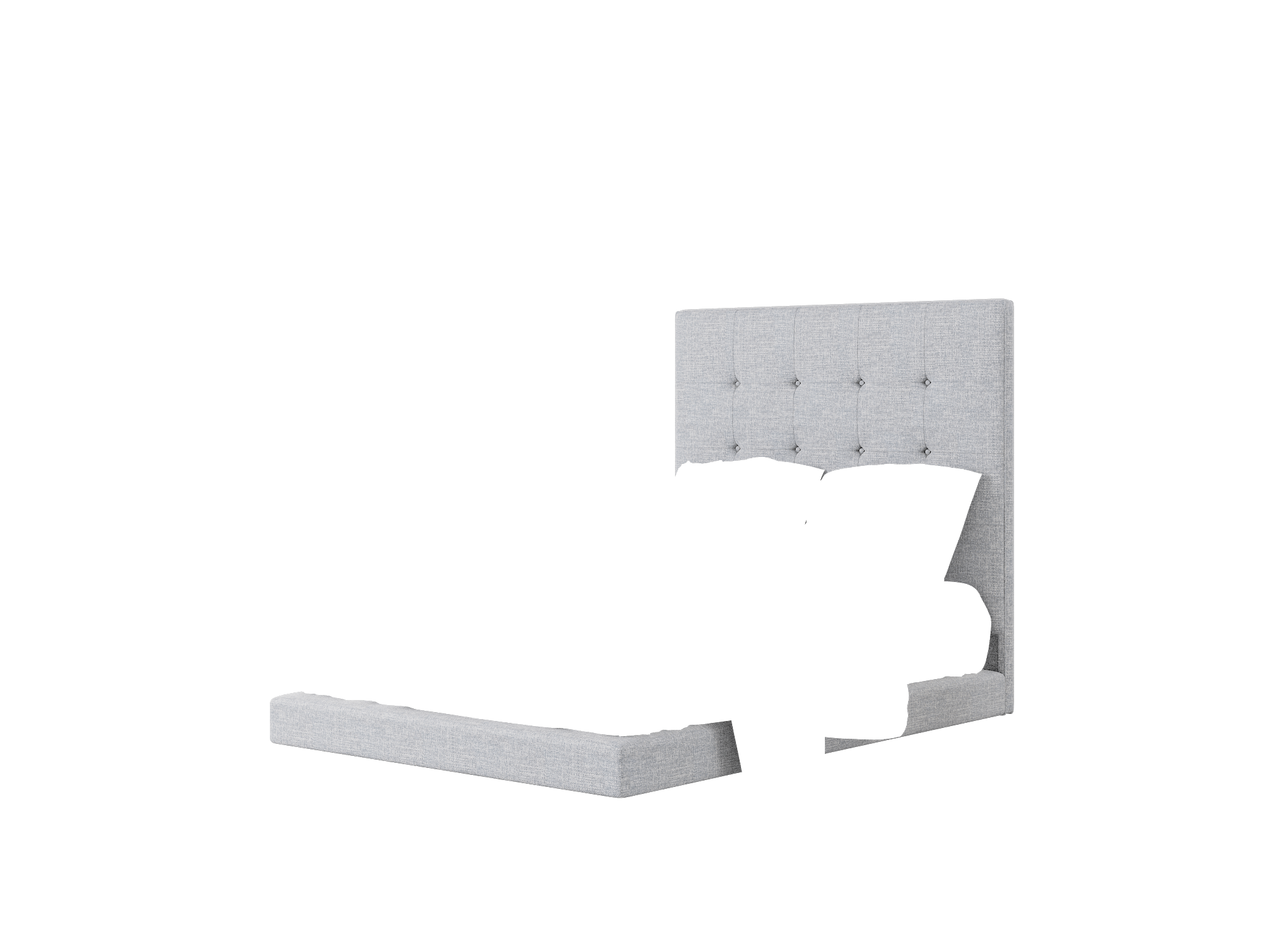 Jolie Lana Ash Bed Queen Room Texture