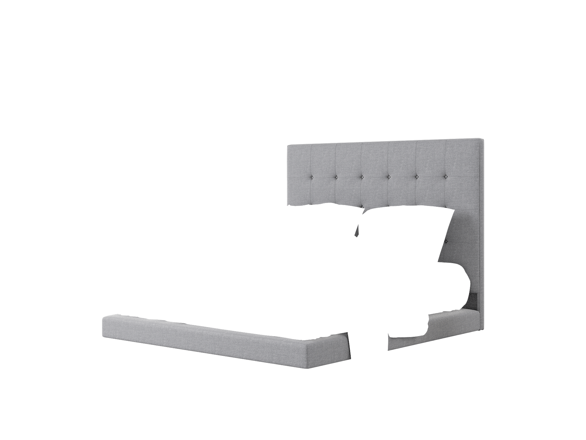 Jolie Notion Graphite Bed King Room Texture