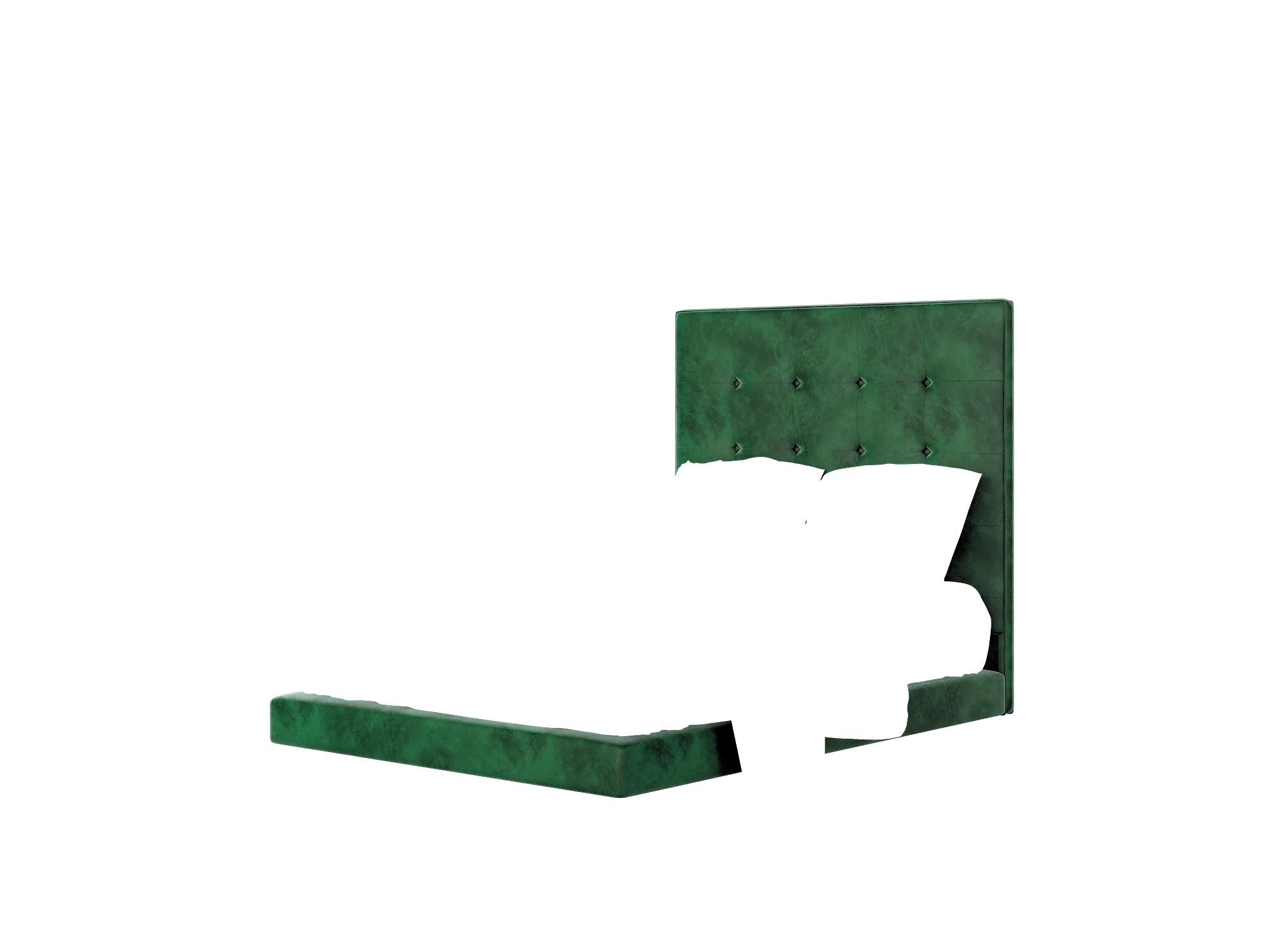 Jolie Royale Evergreen Bed Queen Room Texture