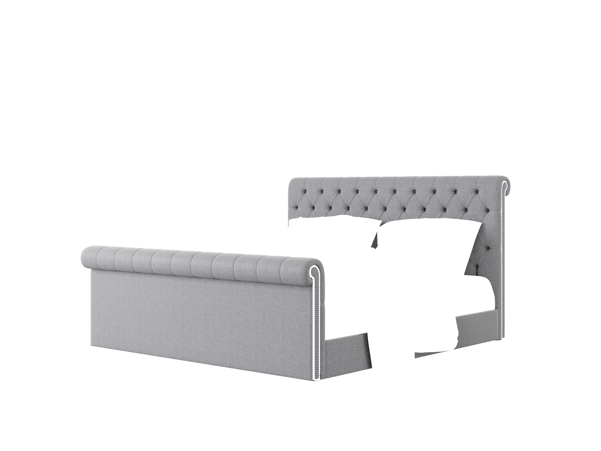 Kaila Notion Graphite Bed King Room Texture