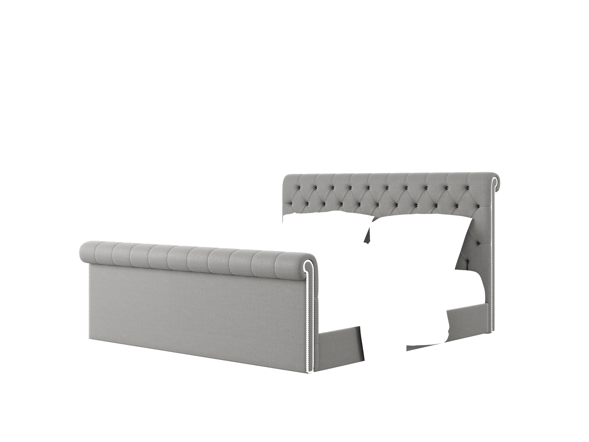 Kaila Rocket Charcoal Bed King Room Texture