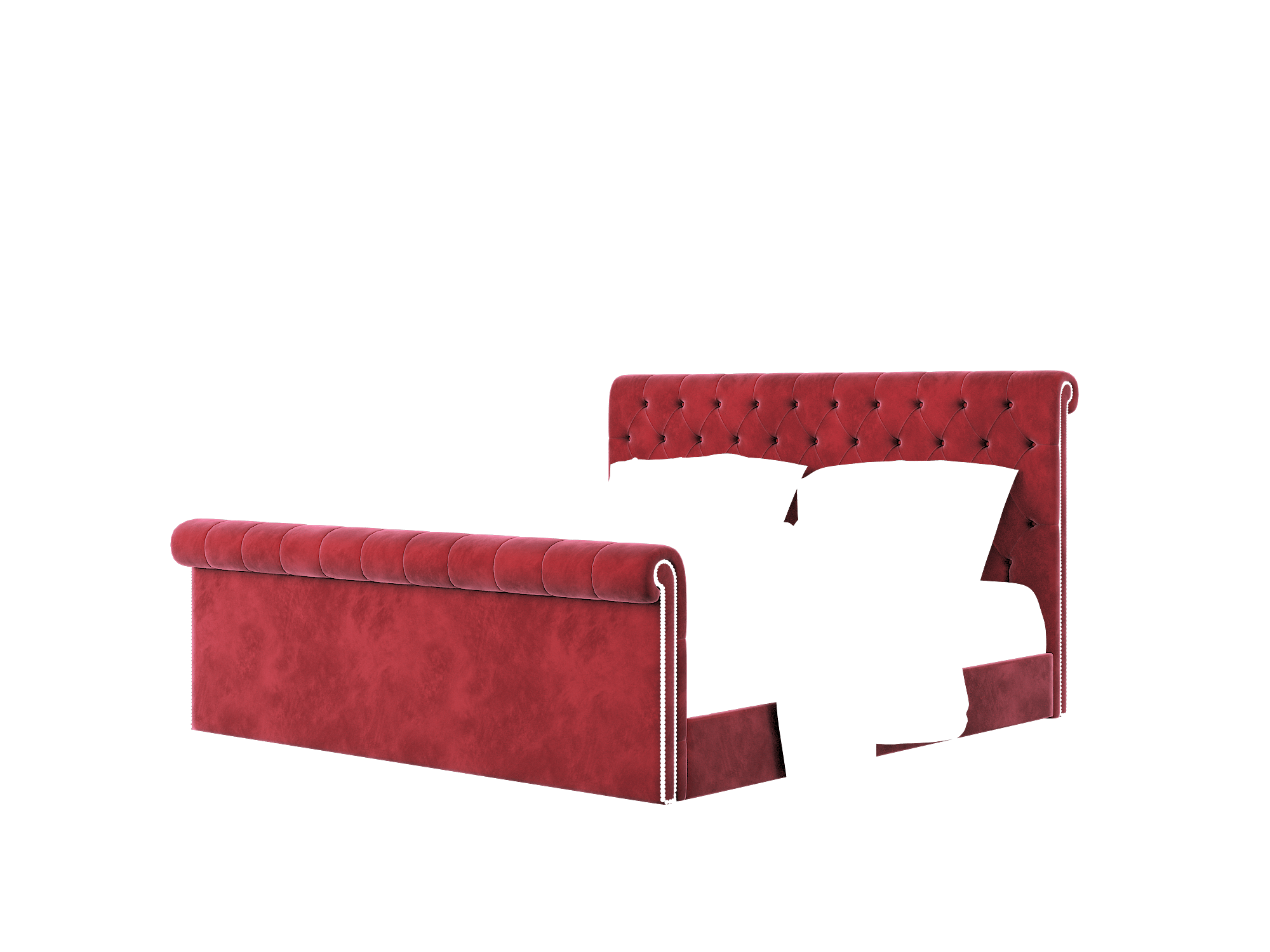 Kaila Royale Ruby Bed King Room Texture