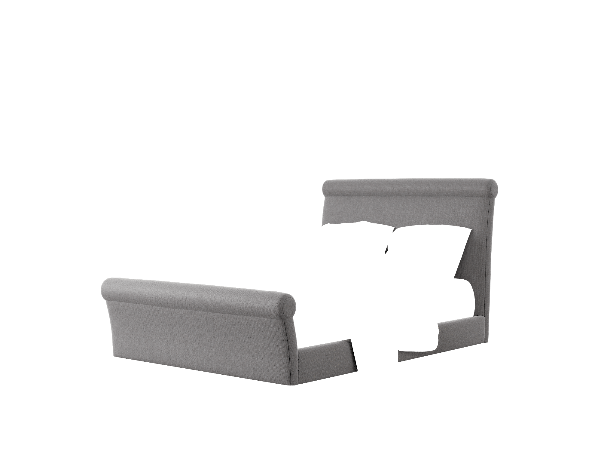 Maja Catalina Charcoal Bed Queen Room Texture