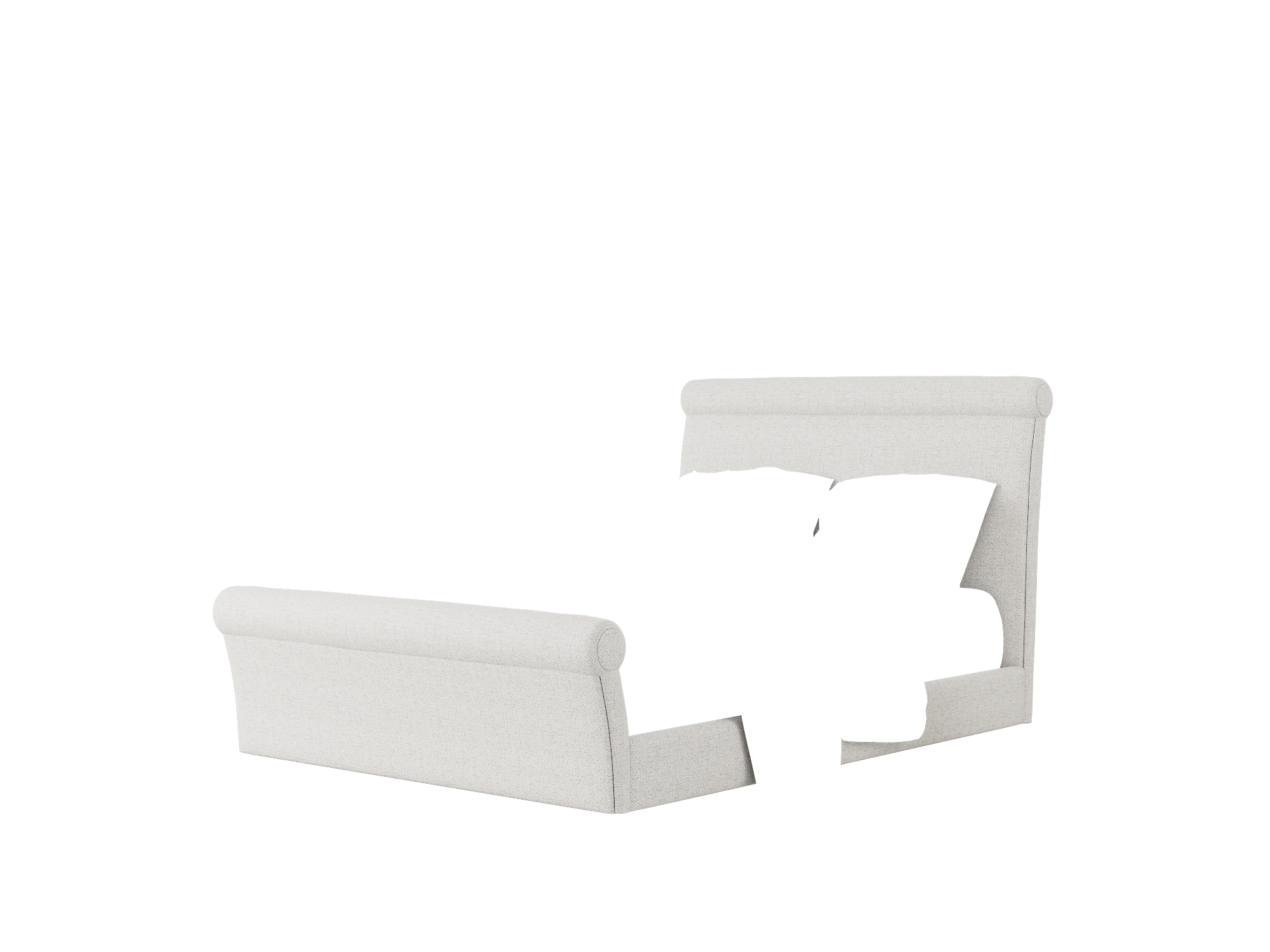 Maja Catalina Silver Bed Queen Room Texture