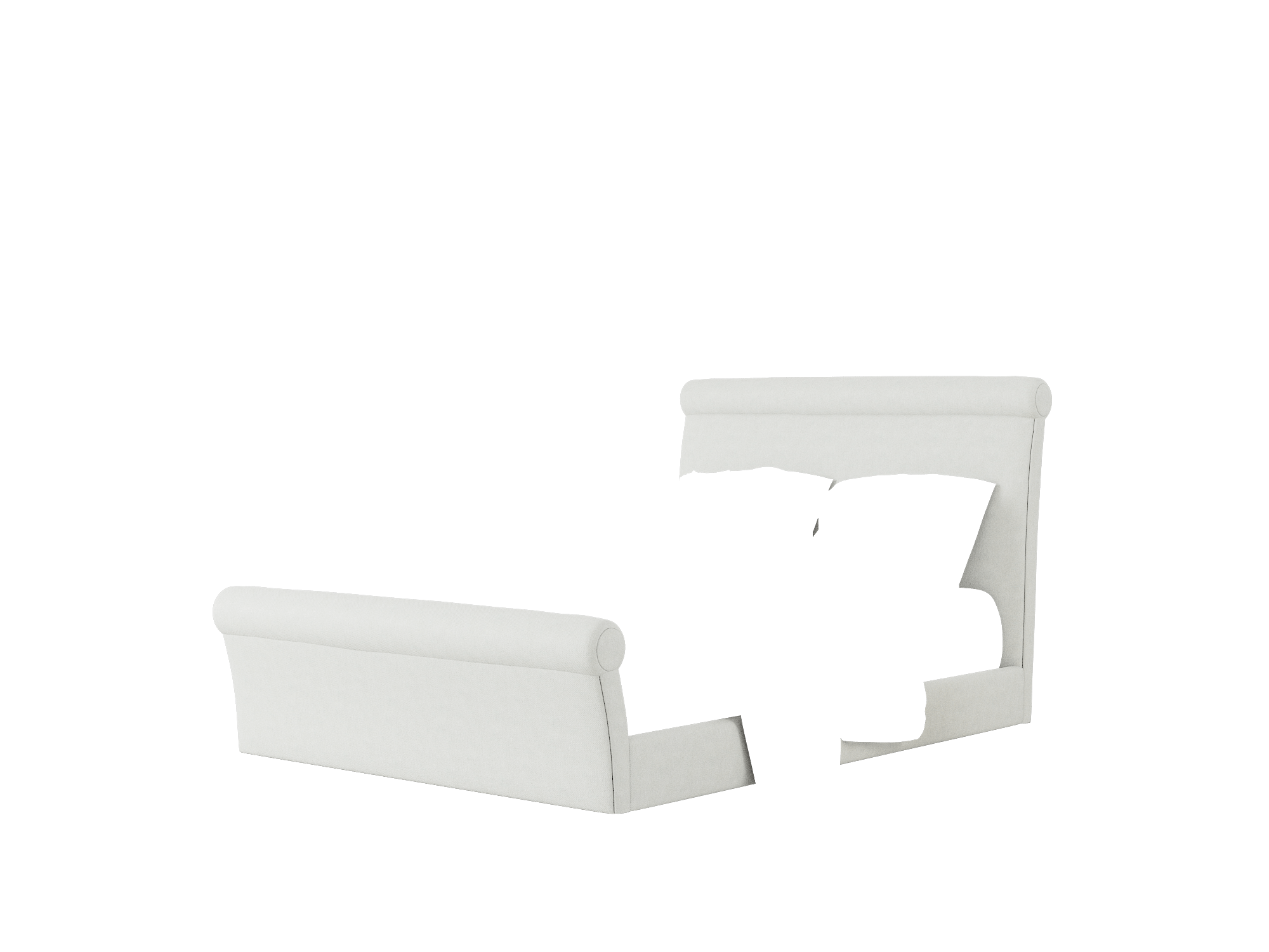 Maja Dawson Platinum Bed Queen Room Texture