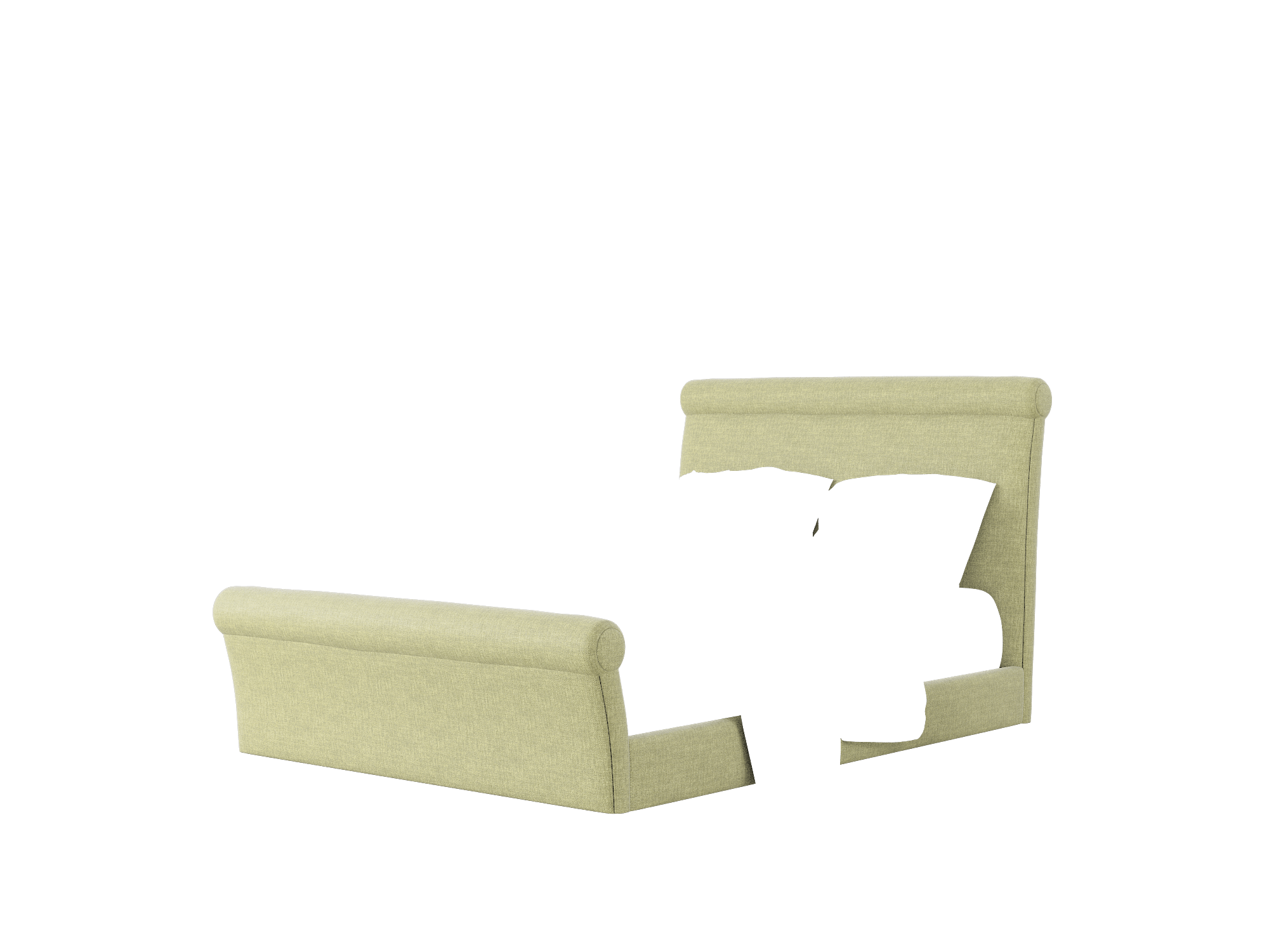 Maja Portland Basil Bed Queen Room Texture