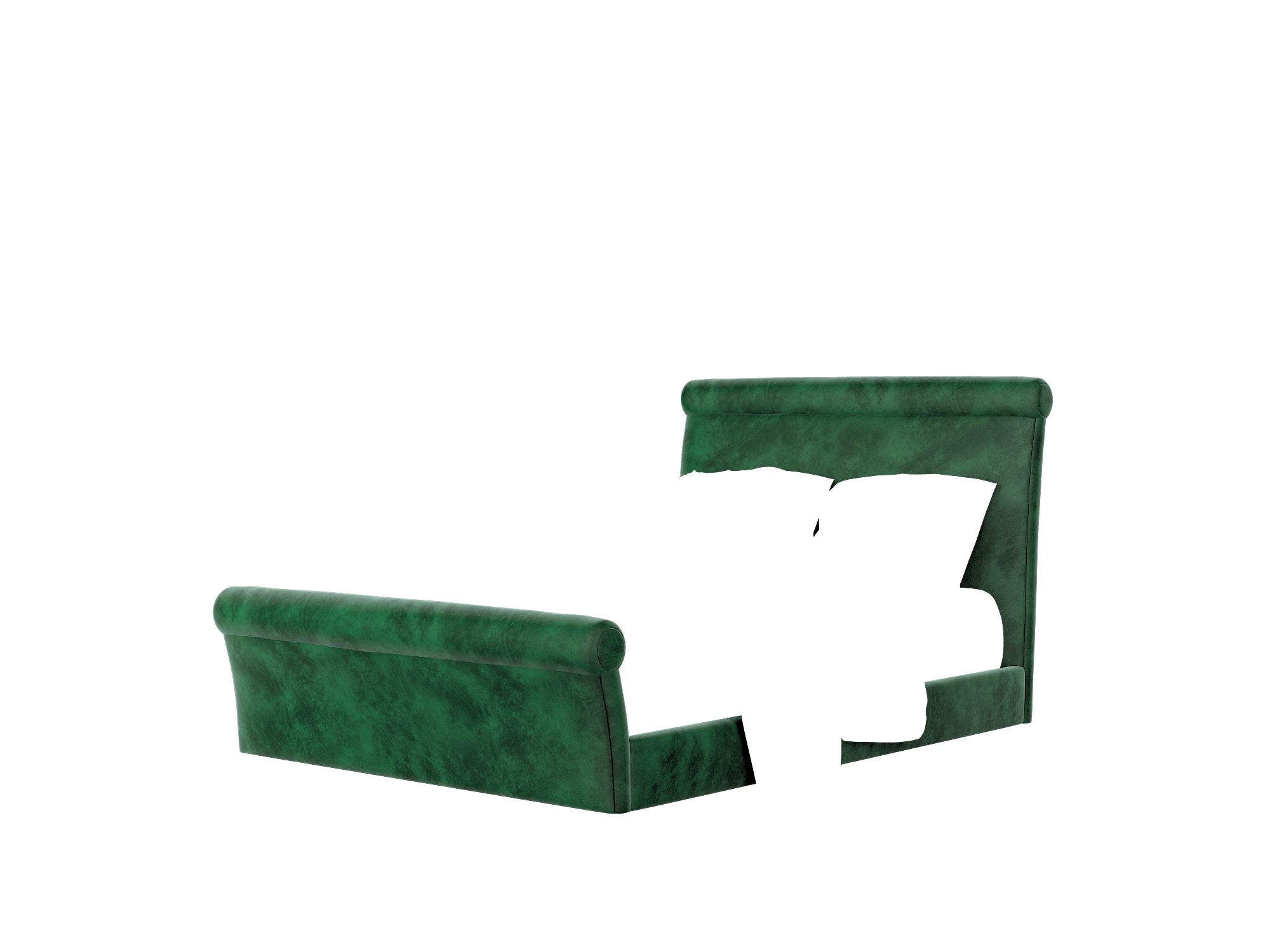 Maja Royale Evergreen Bed Queen Room Texture