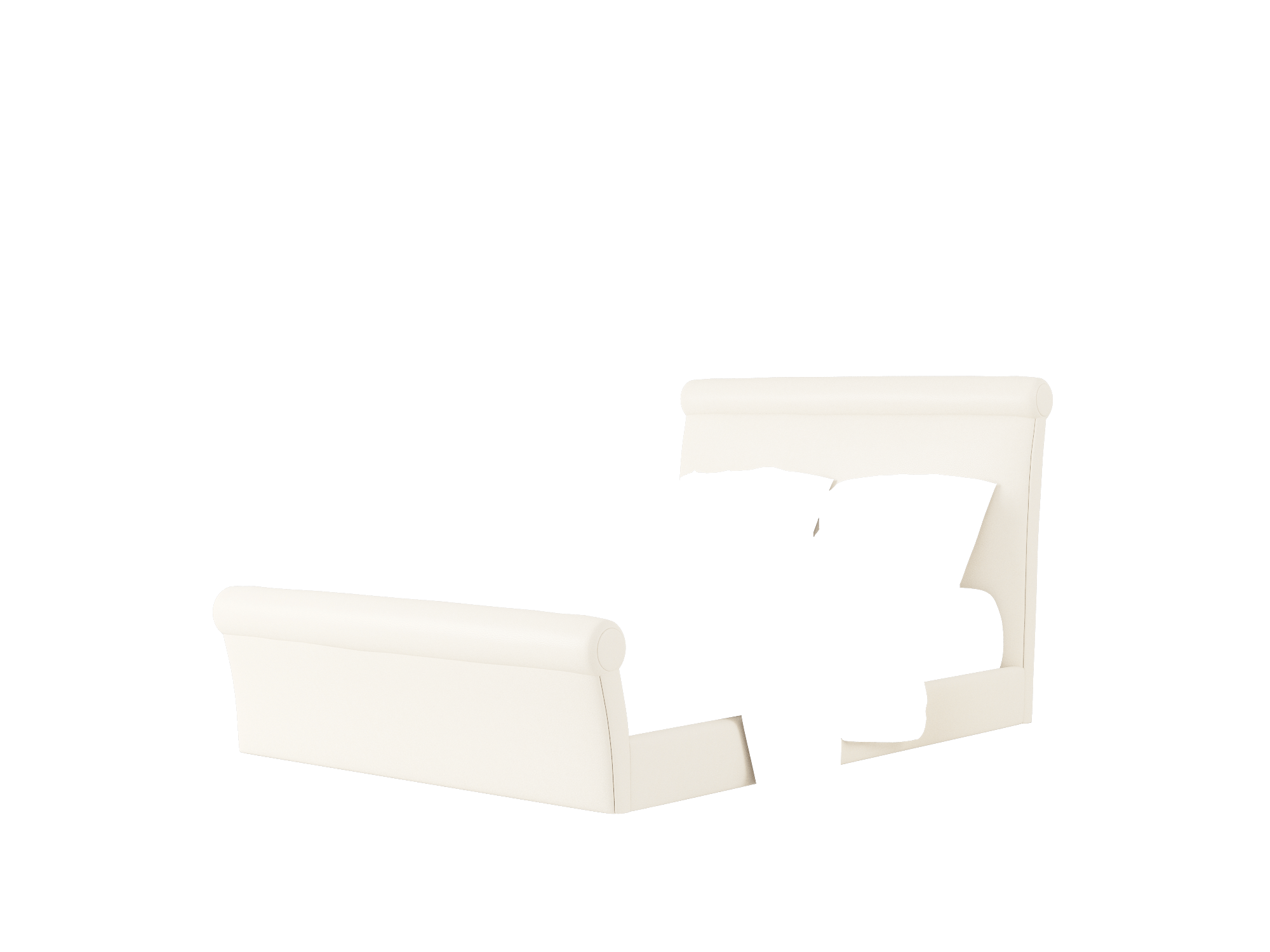 Maja Urban_d Snow Bed Queen Room Texture