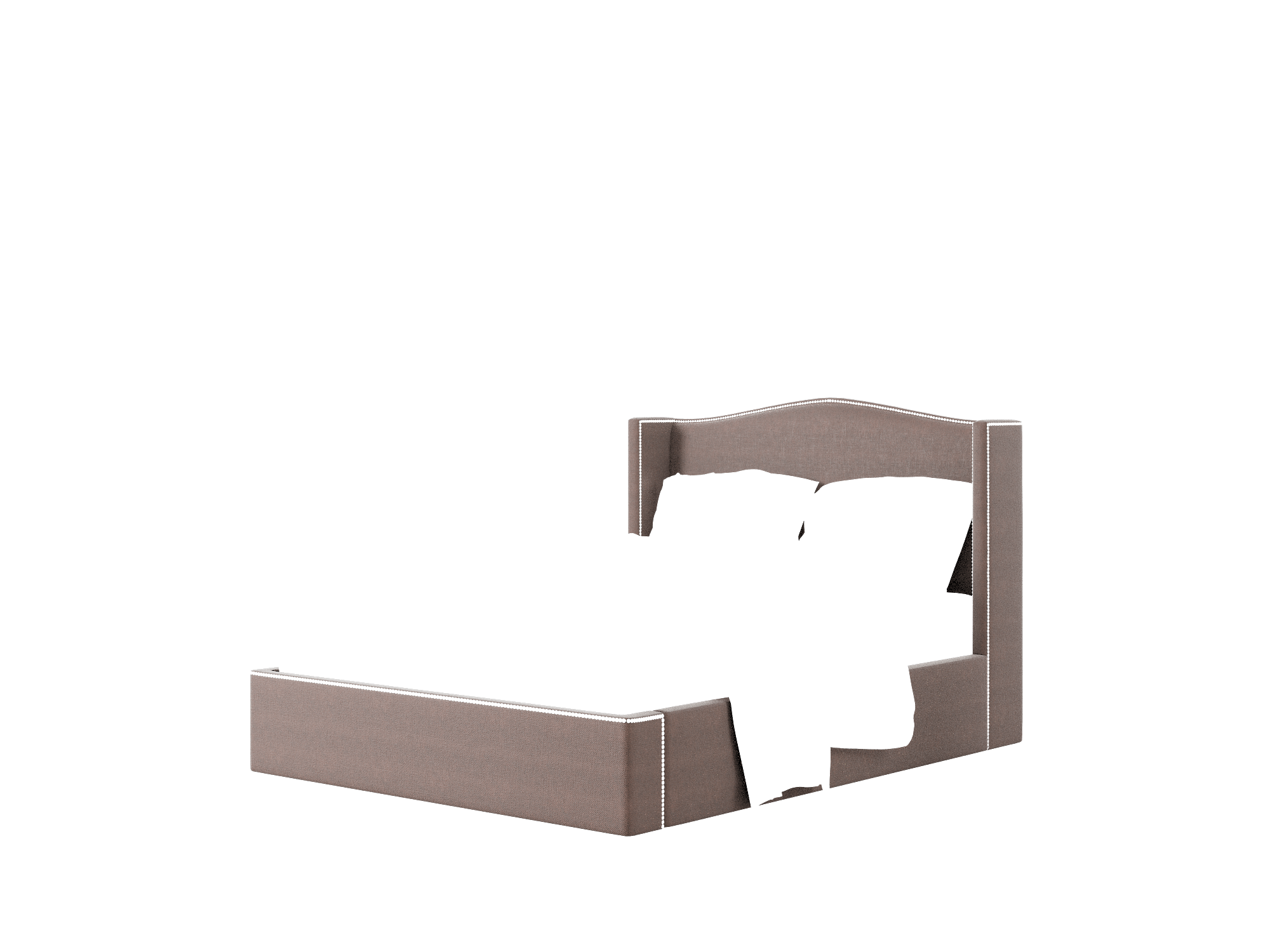 Maya Bella Espresso Bed Queen Room Texture