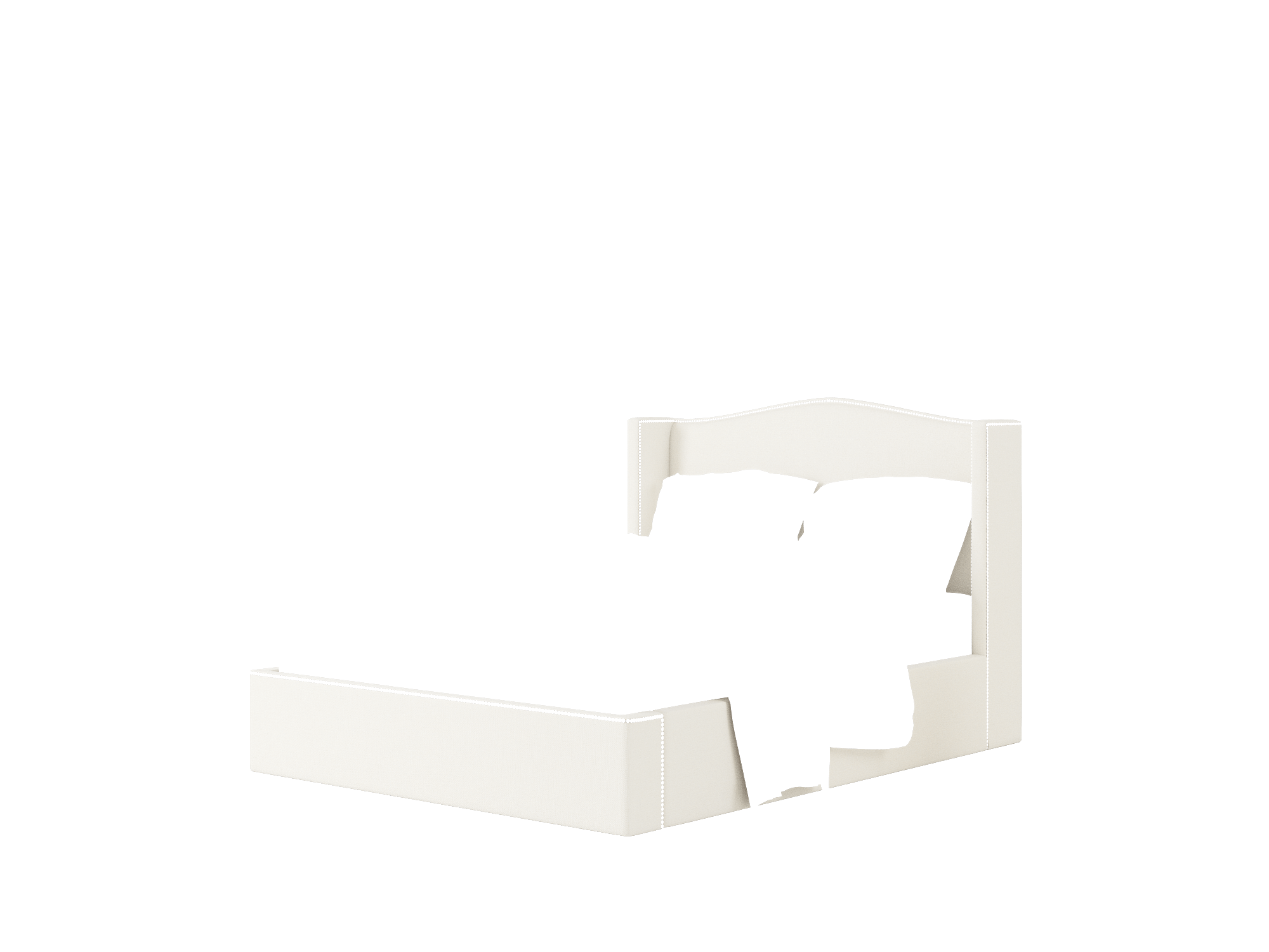 Maya Keylargo Oatmeal Bed Queen Room Texture