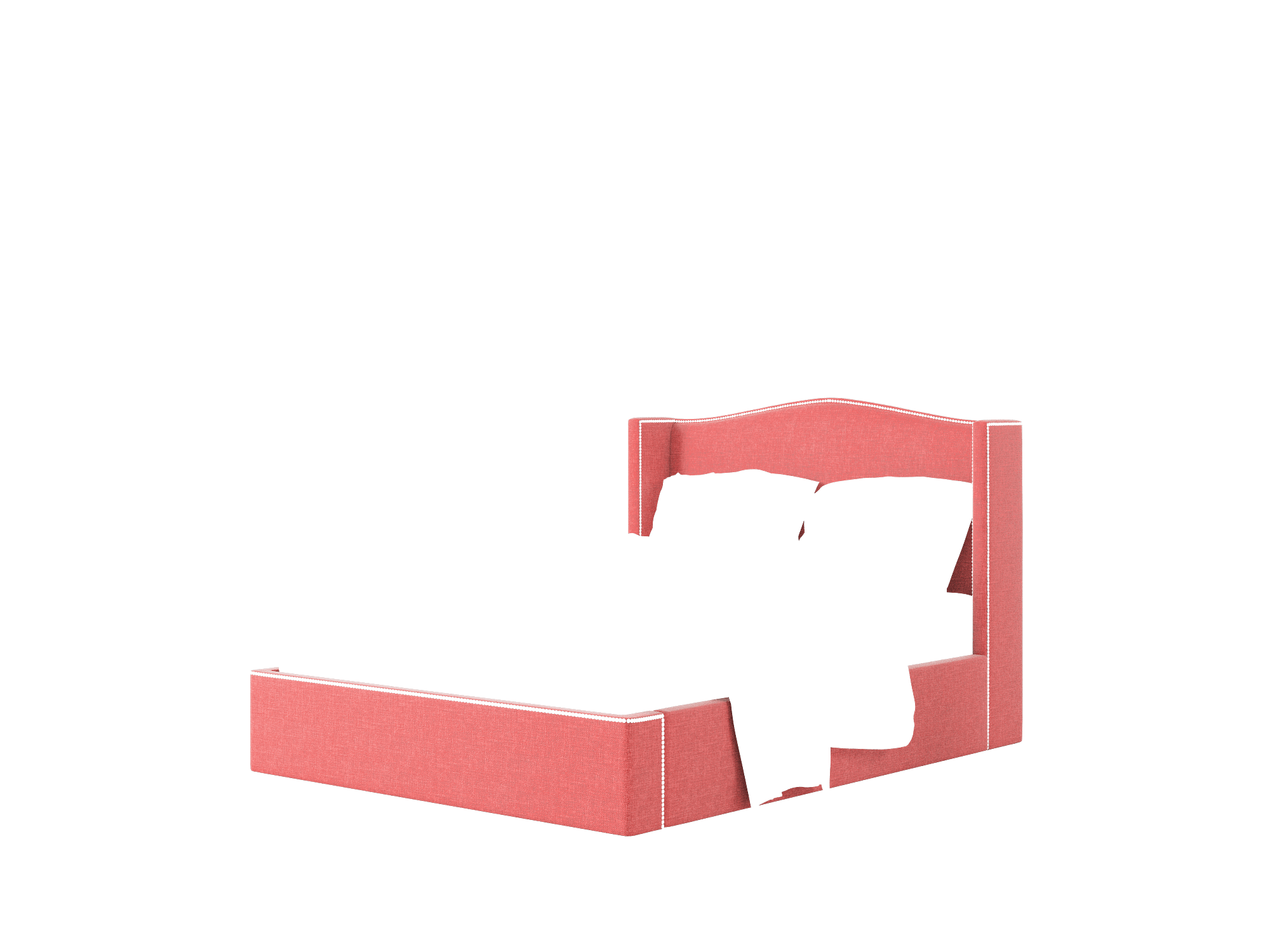 Maya Leslie Poppy Bed Queen Room Texture