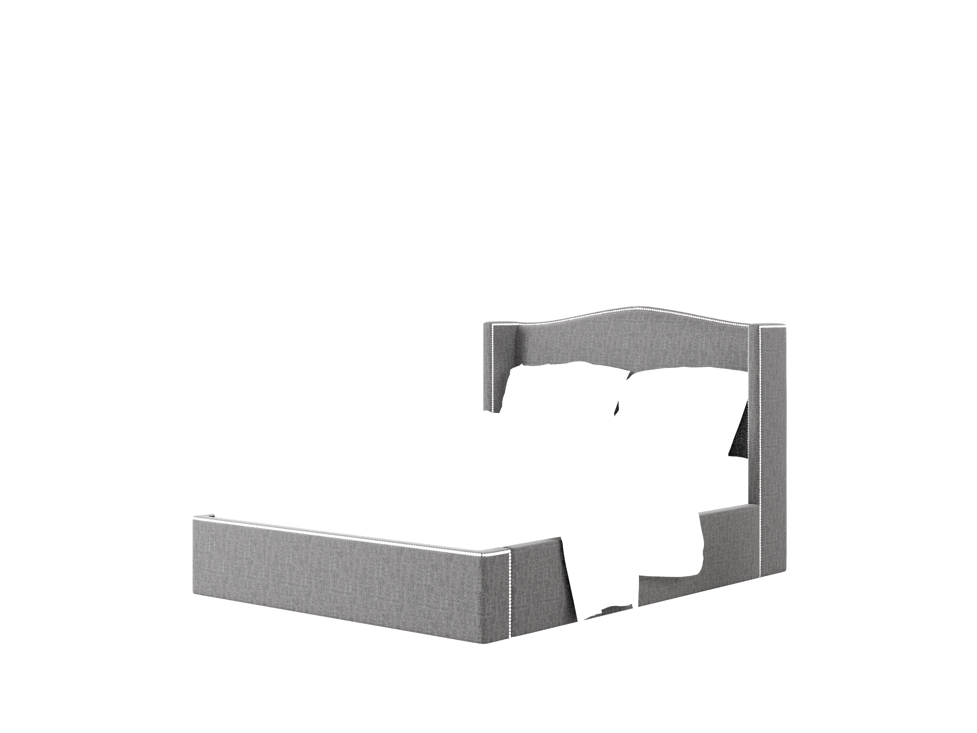 Maya Marcy Baltic Bed Queen Room Texture