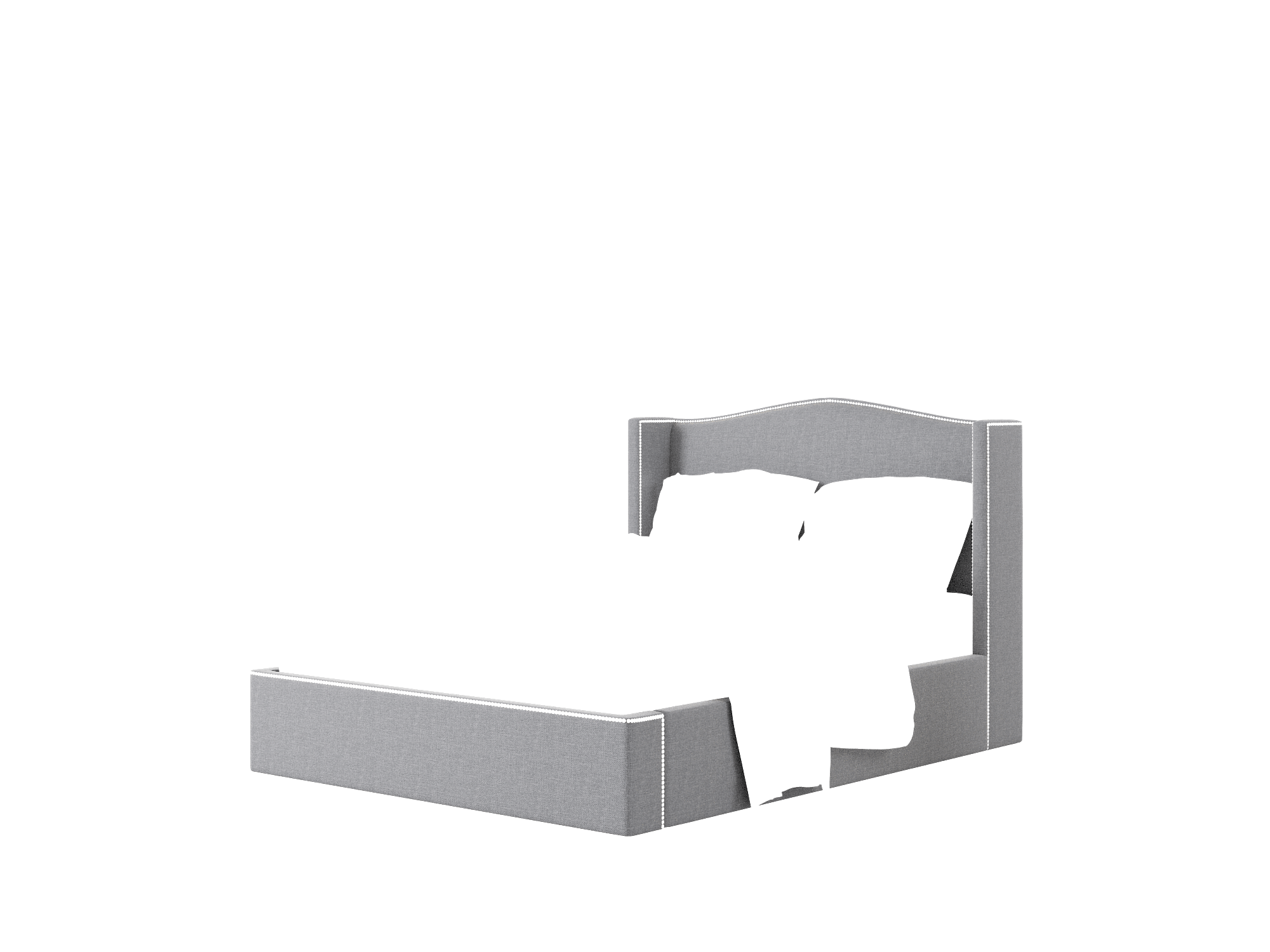 Maya Notion Graphite Bed Queen Room Texture