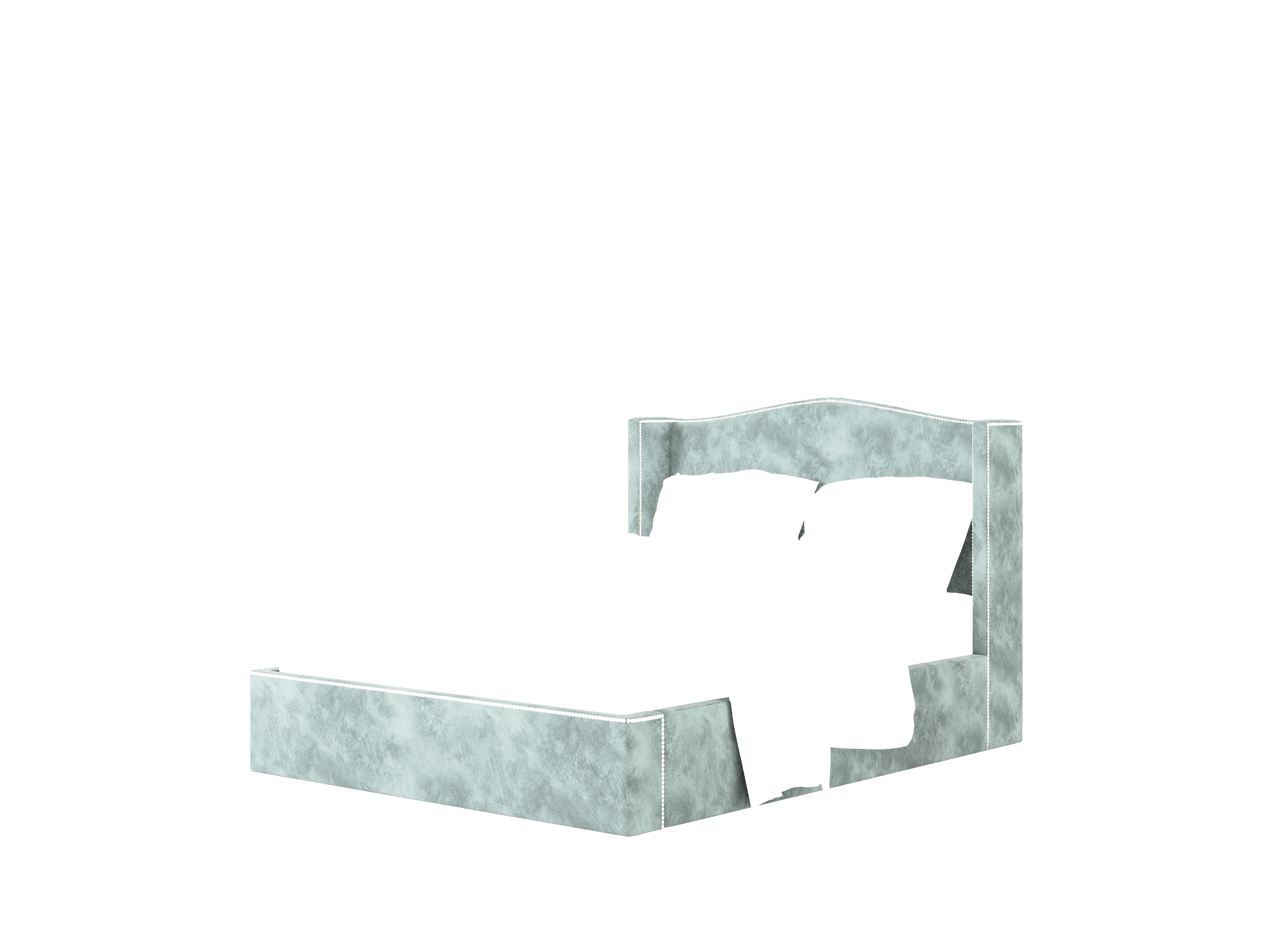 Maya Royale Cloud Bed Queen Room Texture