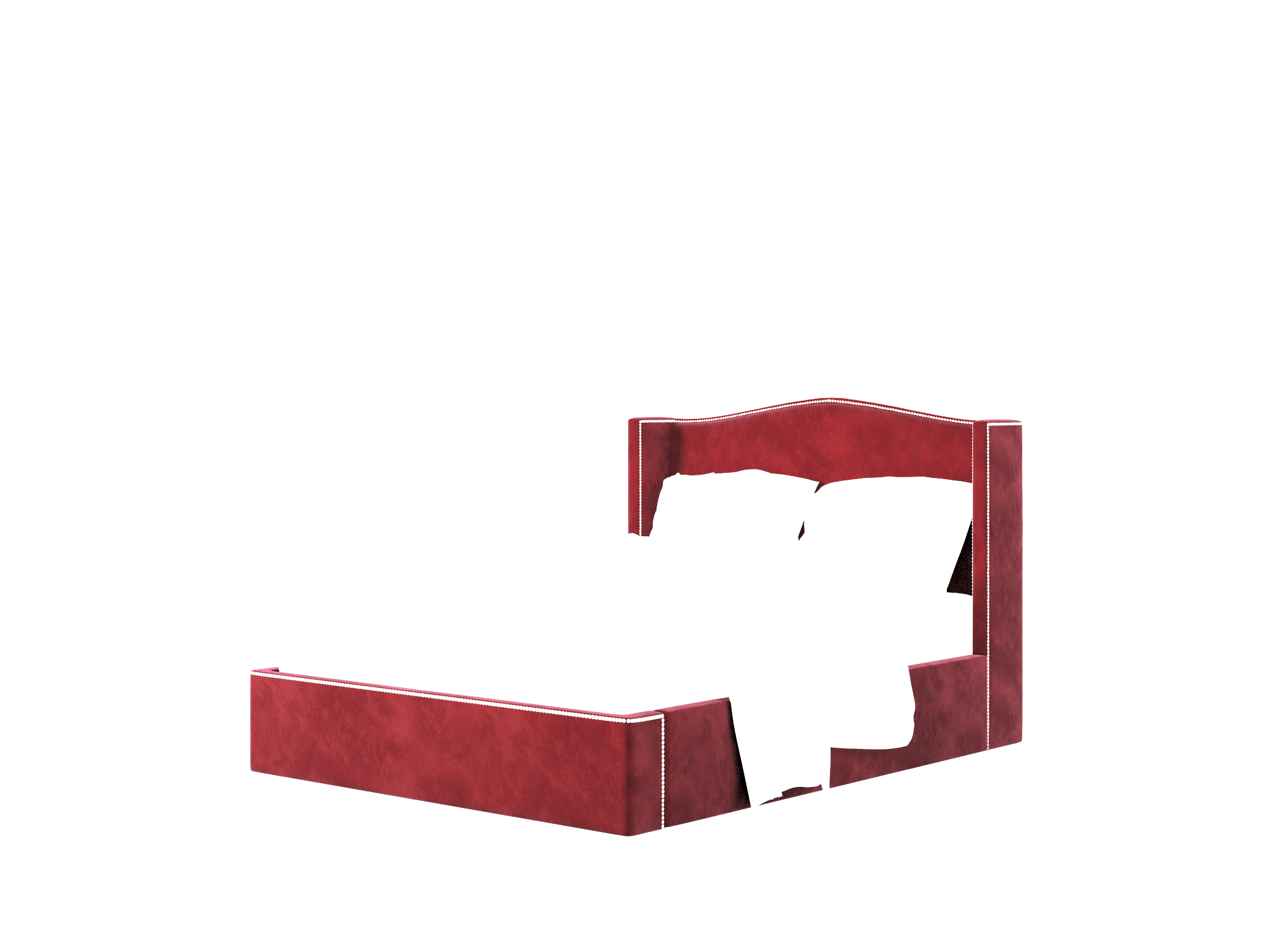 Maya Royale Ruby Bed Queen Room Texture