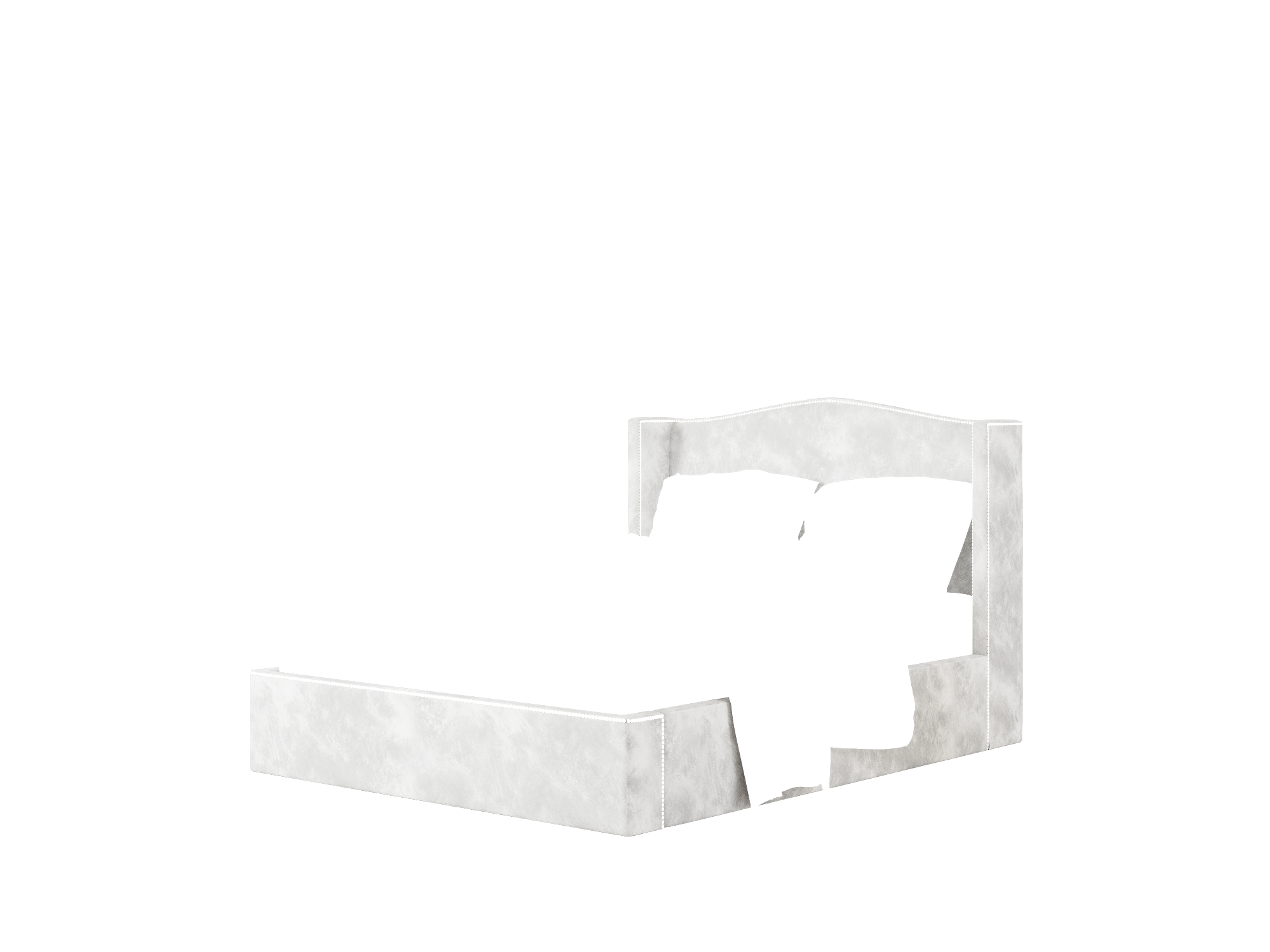 Maya Terrain Pearl Bed Queen Room Texture