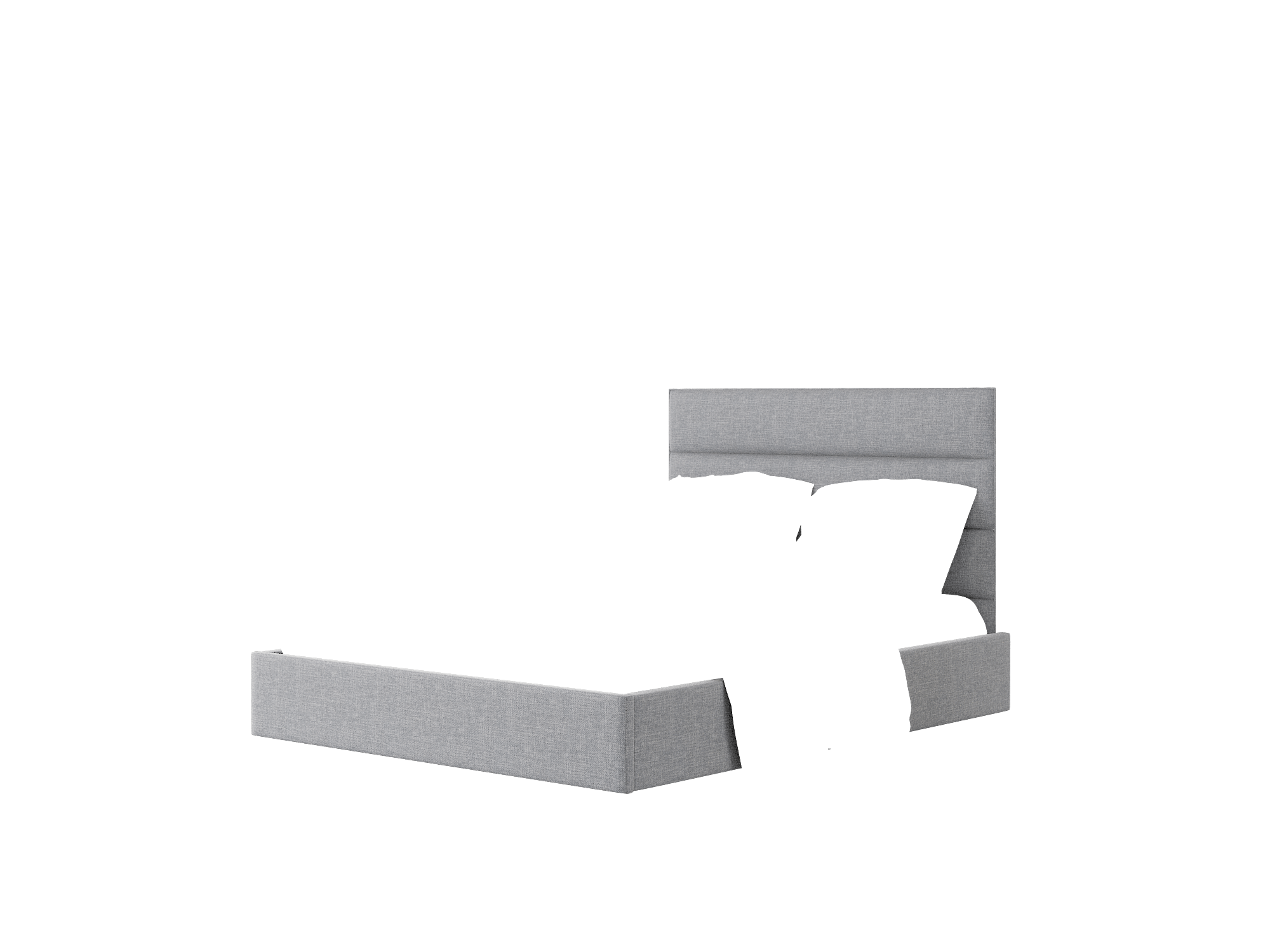 Meliano Lana Onyx Bed Queen Room Texture