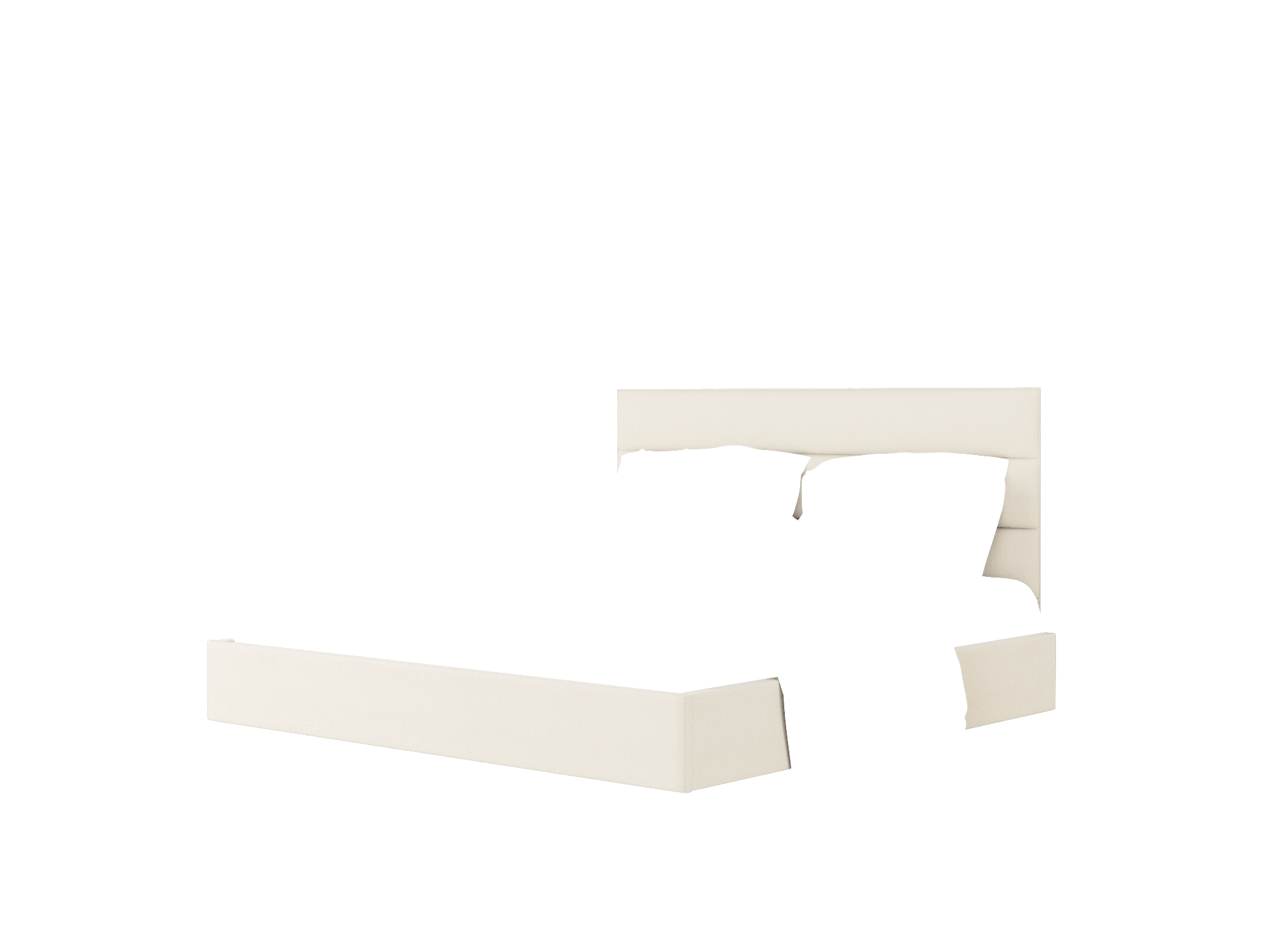 Meliano Malibu Linen Bed King Room Texture
