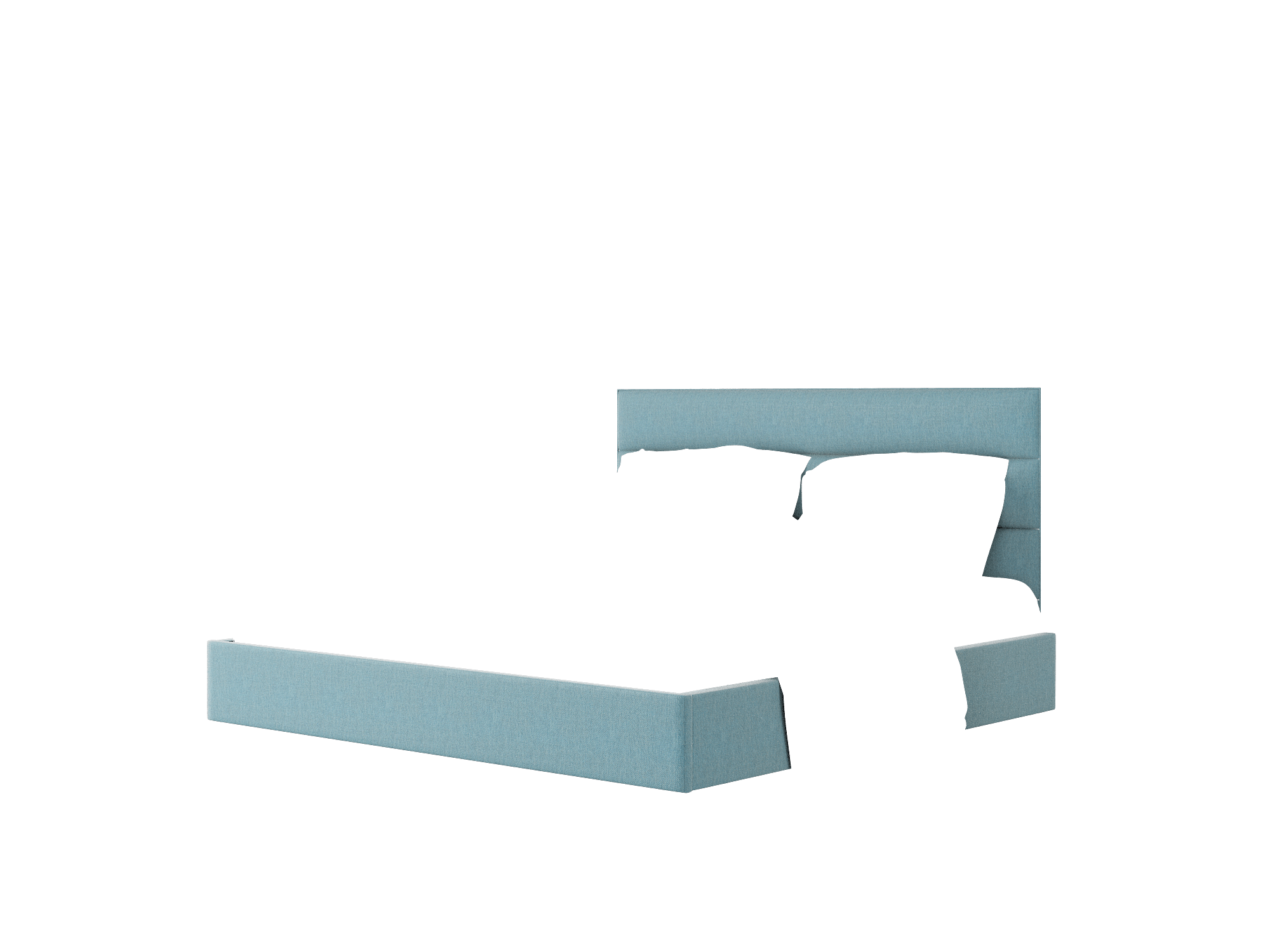 Meliano Naples Slate Bed King Room Texture
