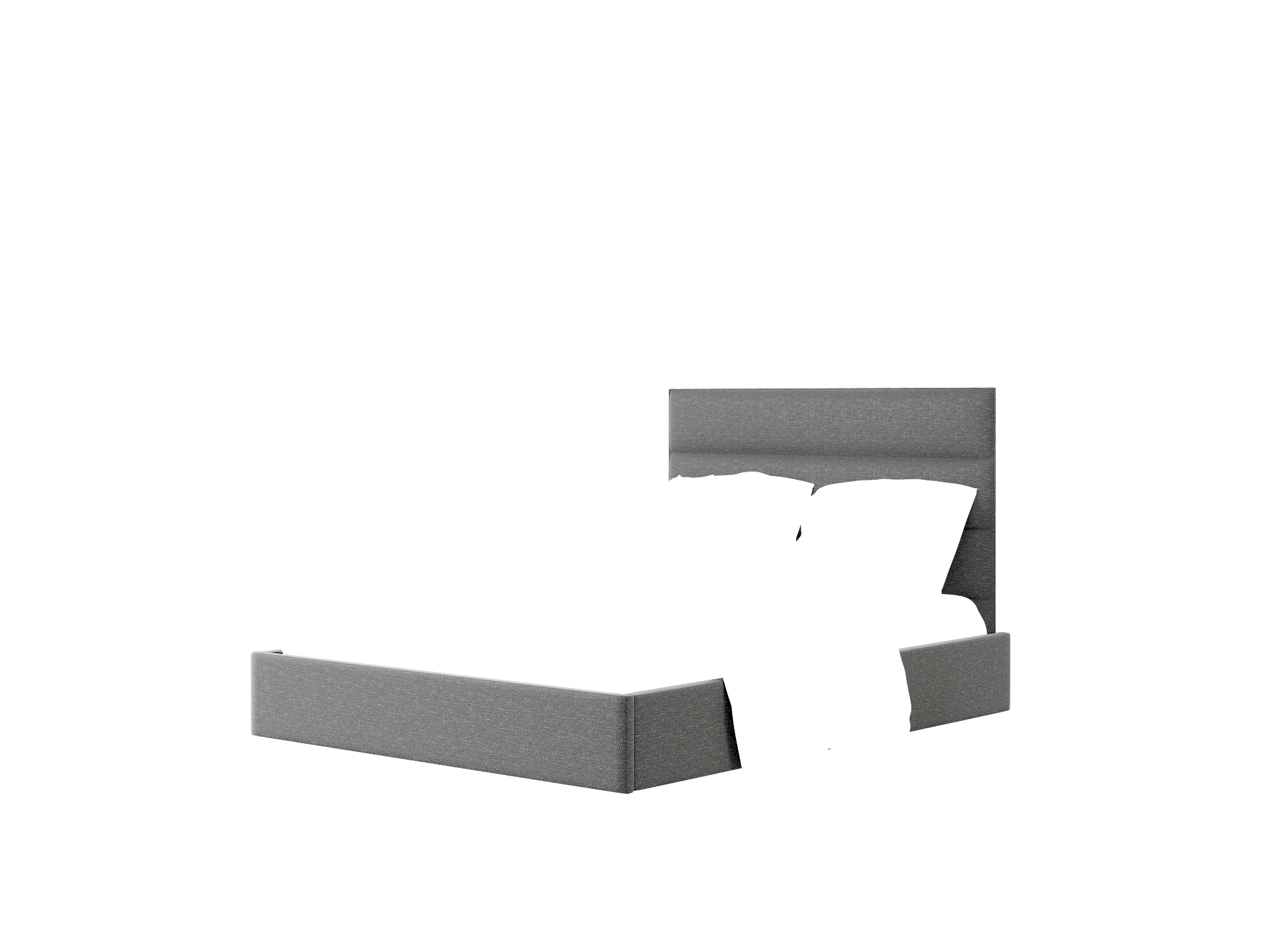 Meliano Phoenix Charcoal Bed Queen Room Texture