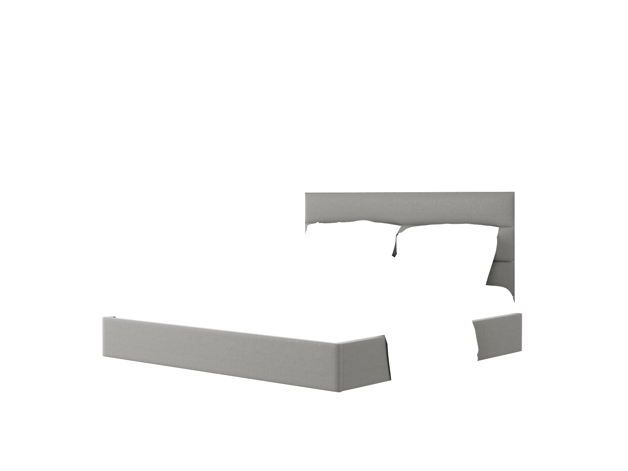 Meliano Rocket Charcoal Bed King Room Texture