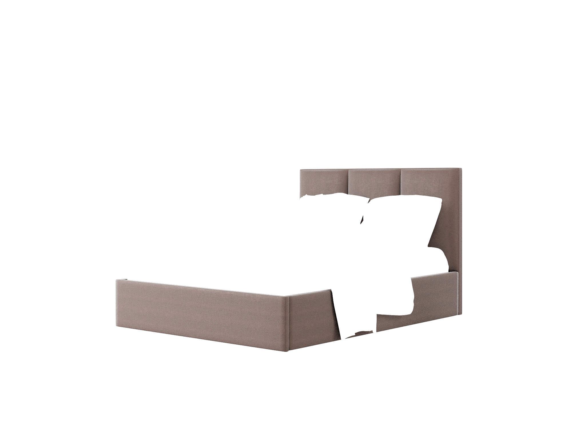 Mia Bella Espresso Bed Queen Room Texture