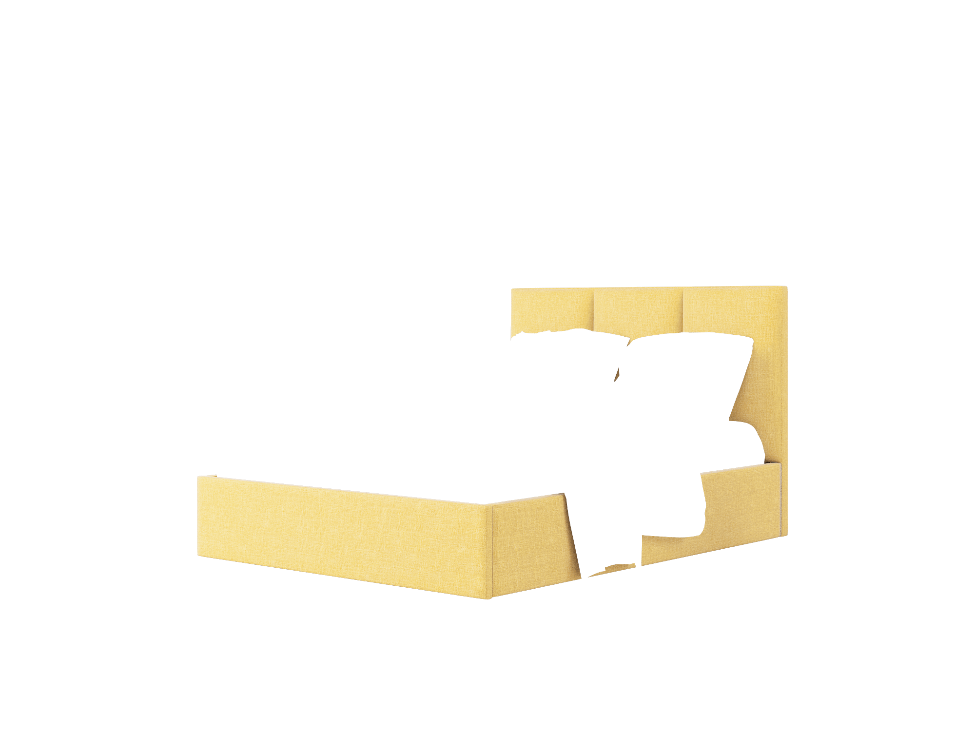 Mia Keylargo Honey Bed Queen Room Texture