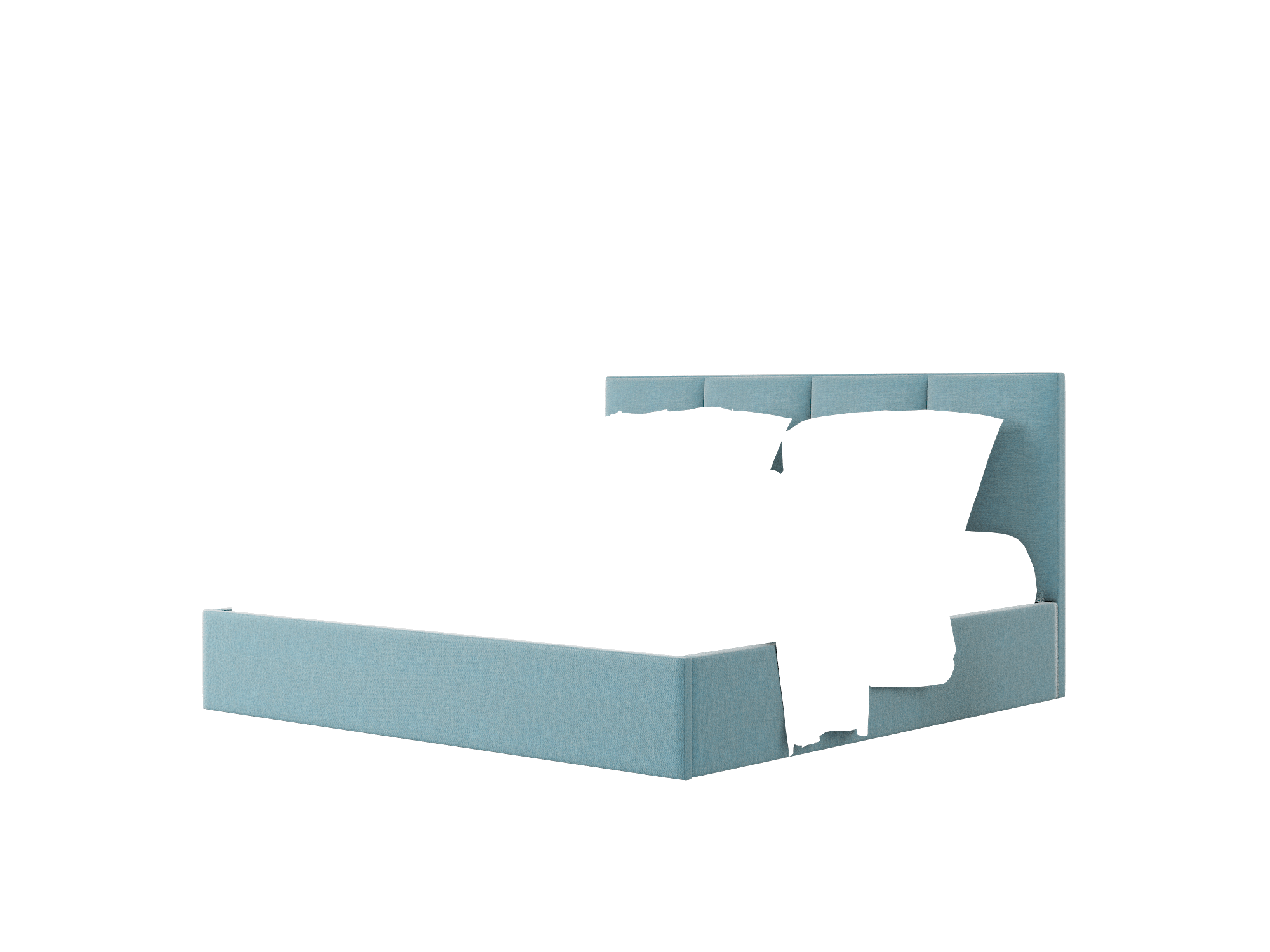 Mia Naples Slate Bed King Room Texture