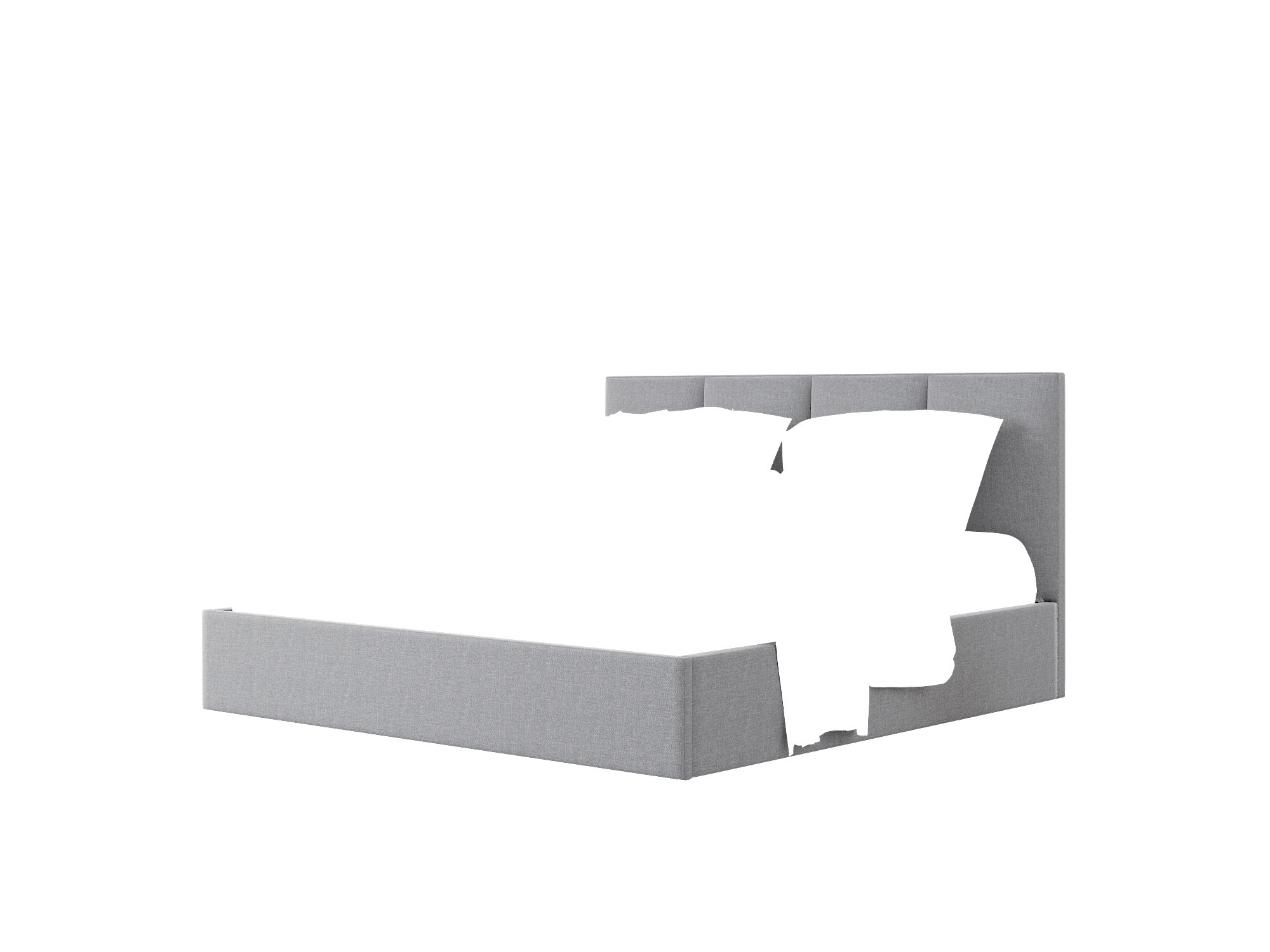 Mia Notion Graphite Bed King Room Texture