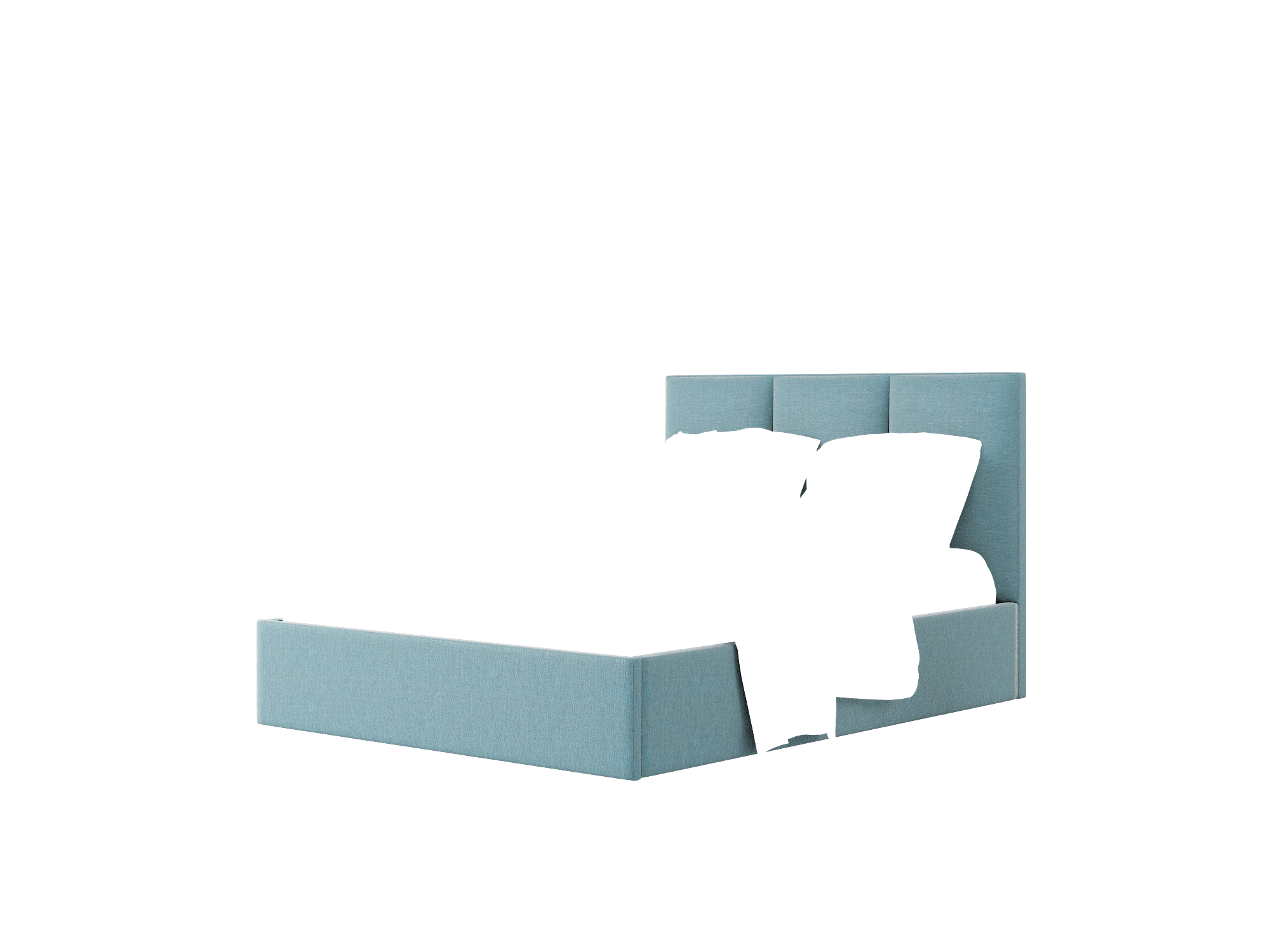 Mia Royale Electric_blue Bed Queen Room Texture