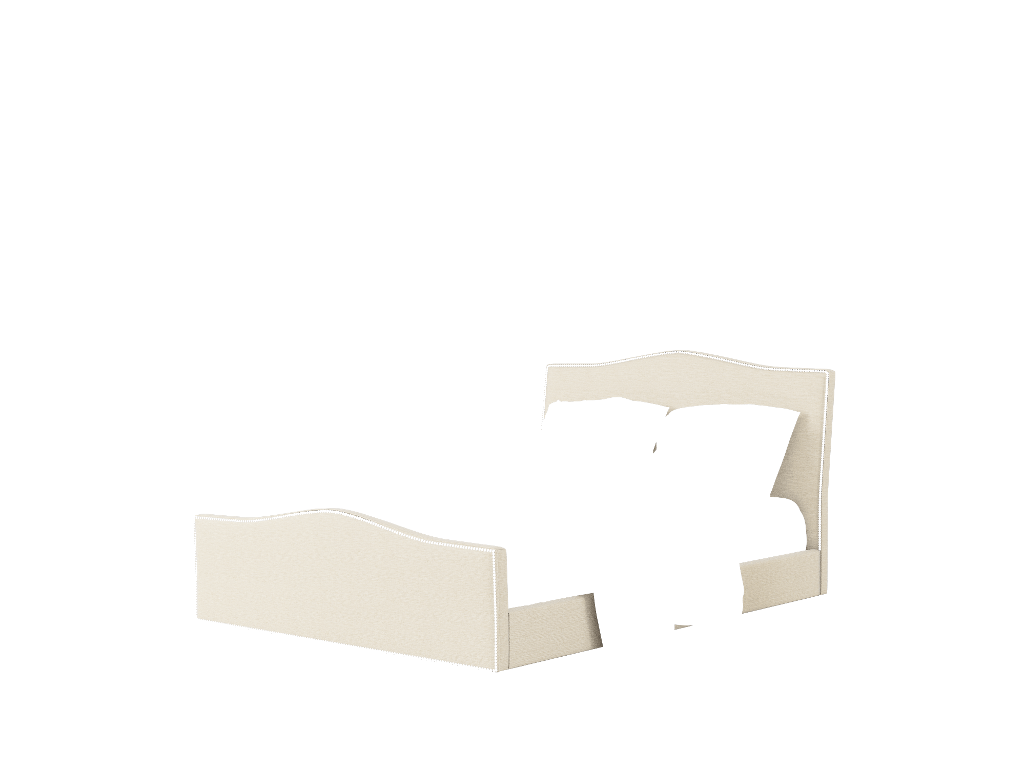 Prato Avenger Pumice Bed Queen Room Texture