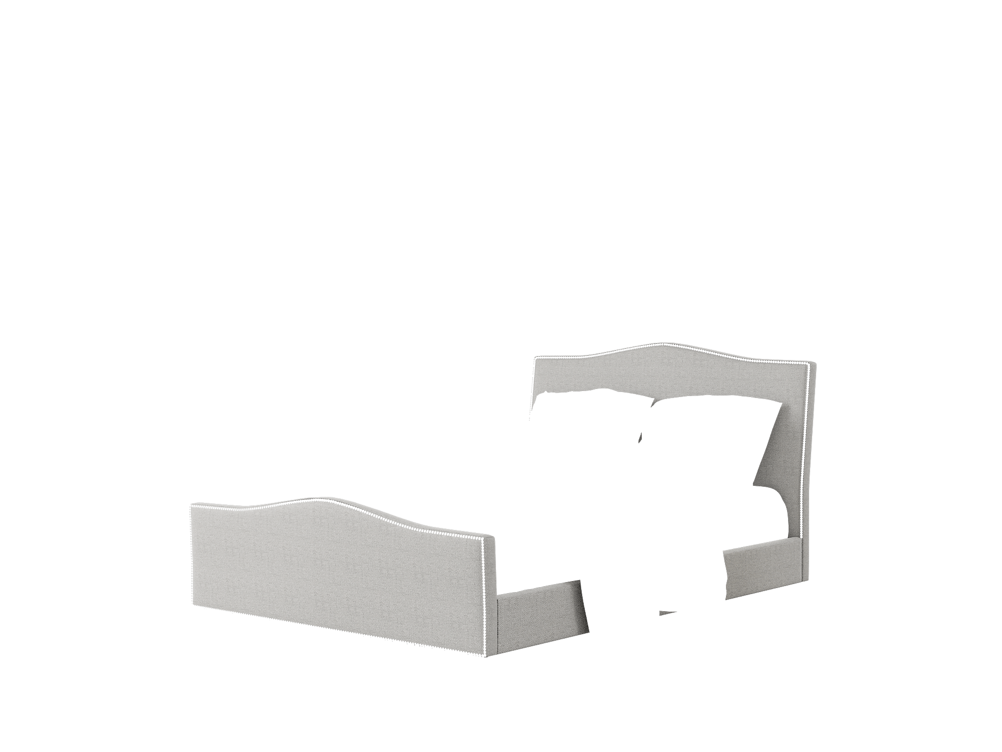 Prato Catalina Steel Bed Queen Room Texture