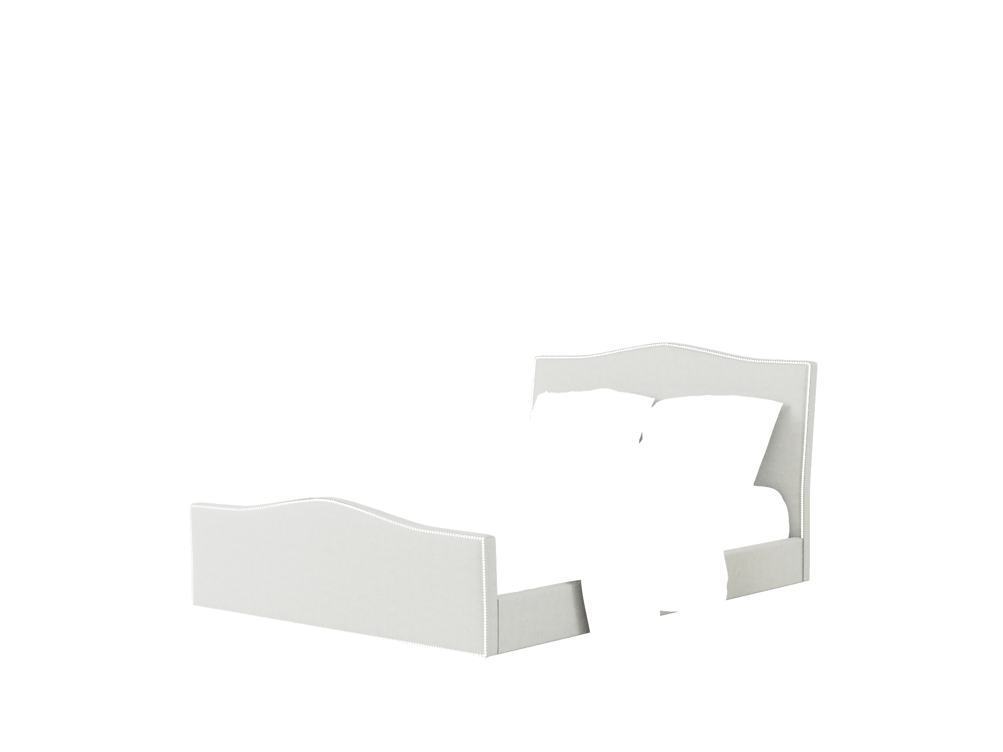 Prato Dawson Platinum Bed Queen Room Texture