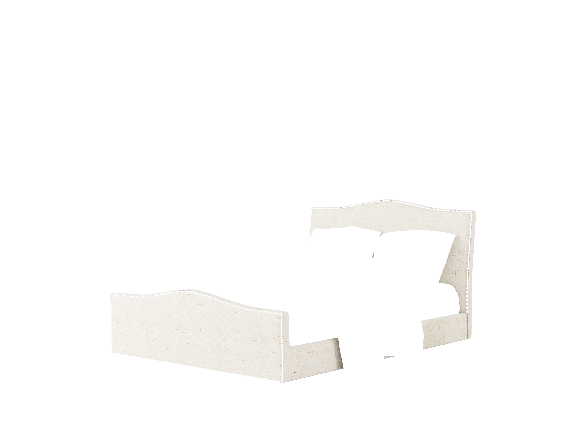 Prato Derby Taupe Bed Queen Room Texture