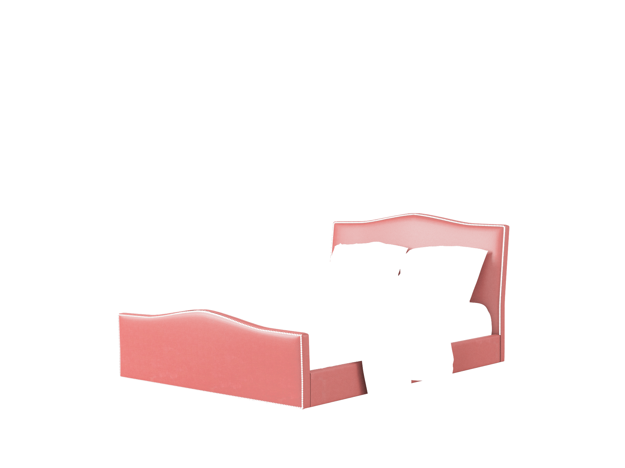 Prato Dillion Cordovan Bed Queen Room Texture