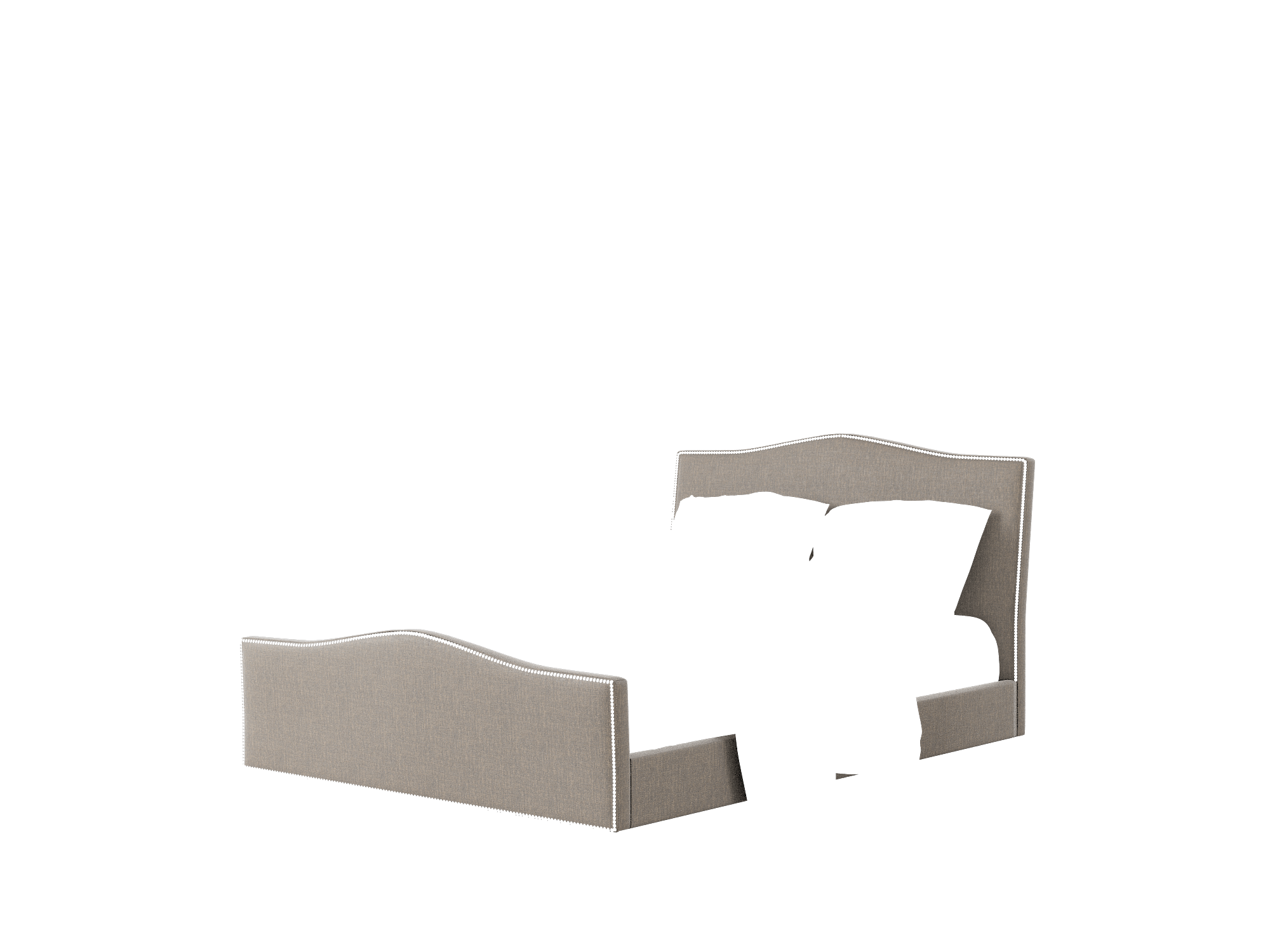 Prato Keylargo Bark Bed Queen Room Texture