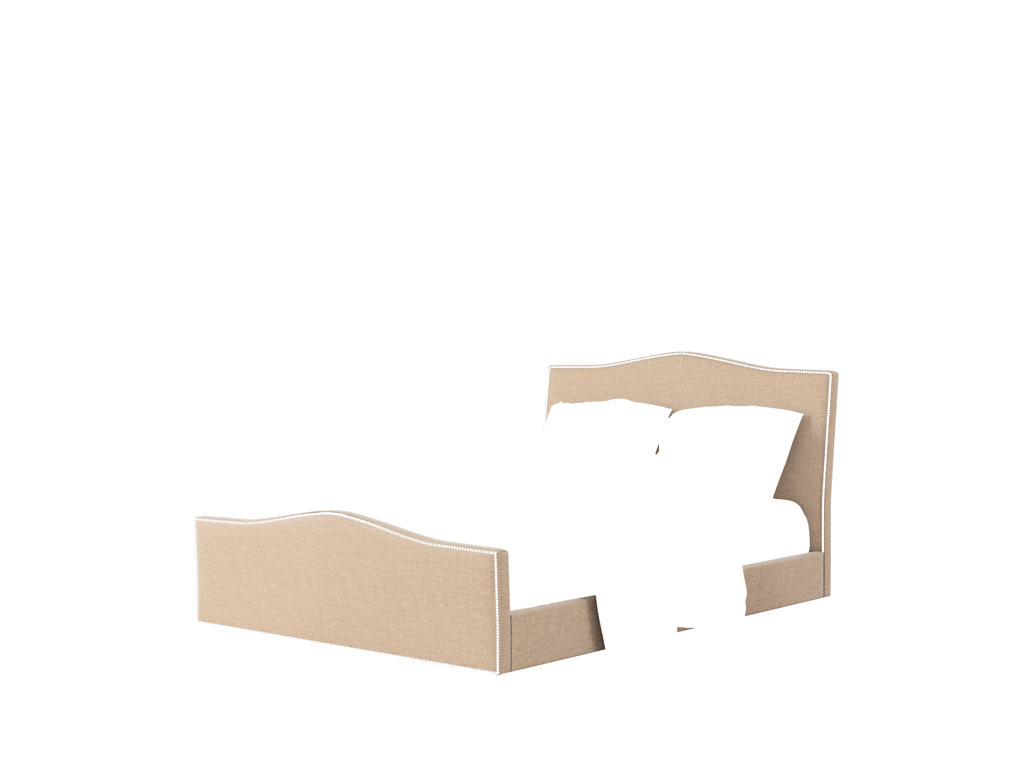 Prato Keylargo Mink Bed Queen Room Texture