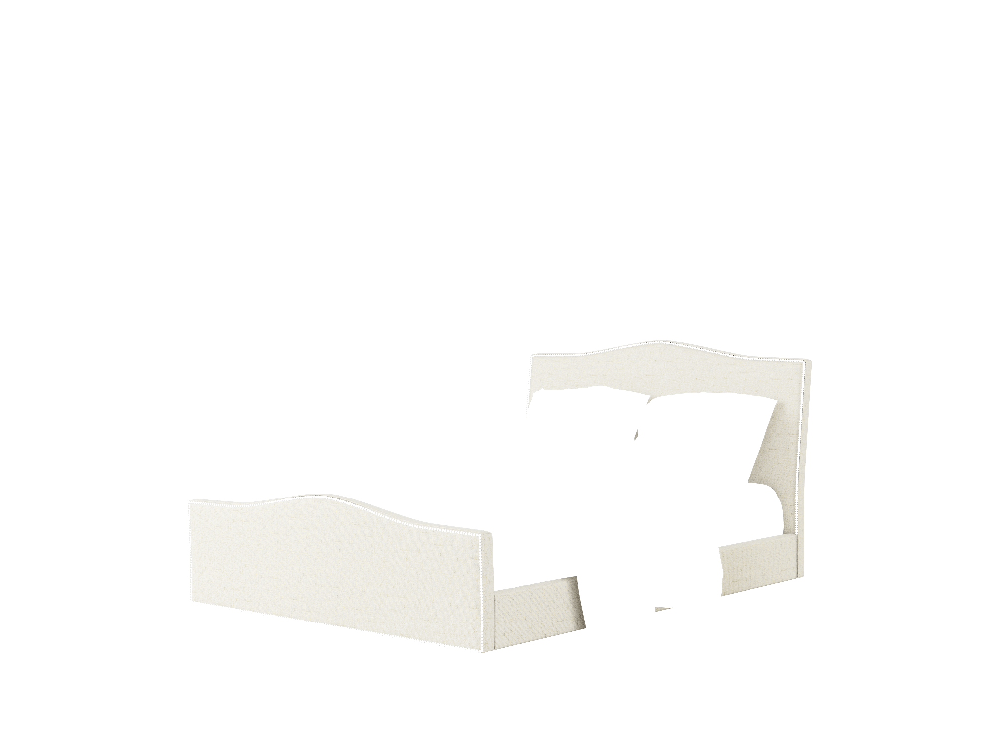 Prato Oceanside Birch Bed Queen Room Texture