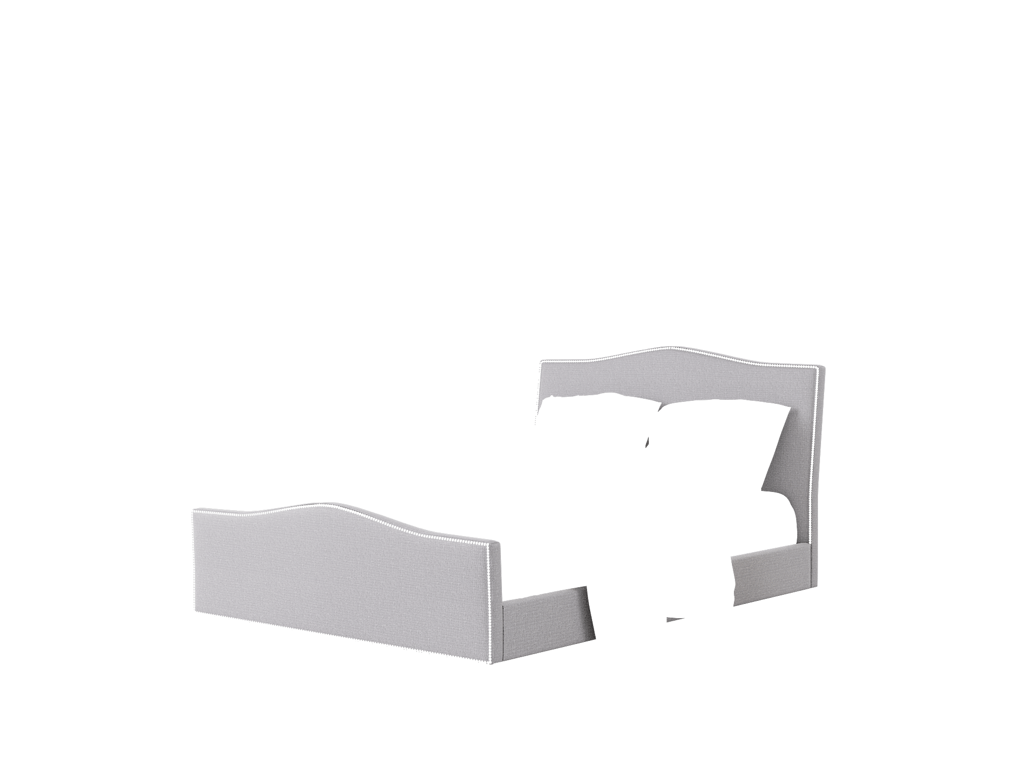 Prato Parker Ash Bed Queen Room Texture