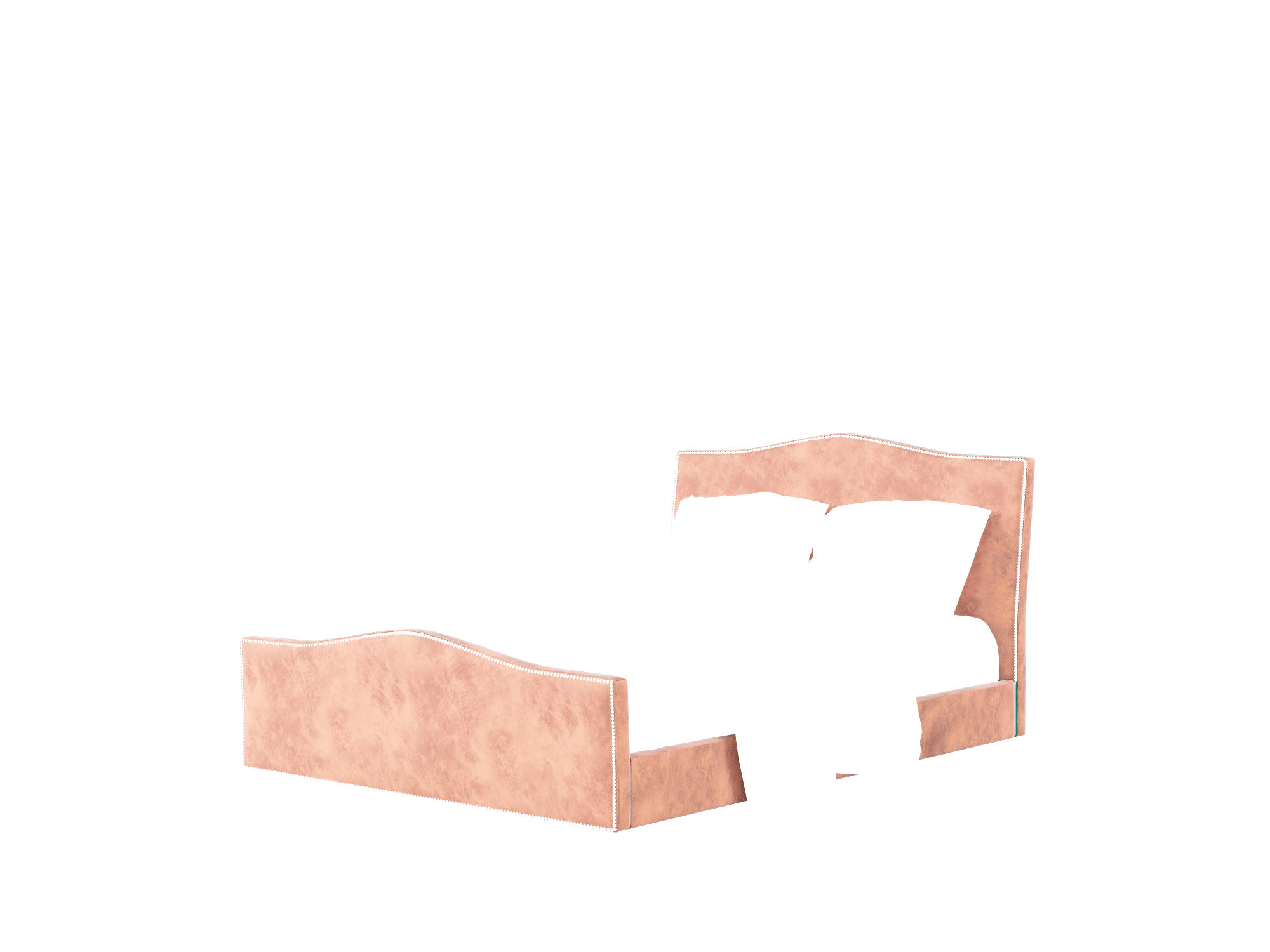 Prato Royale Blush Bed Queen Room Texture