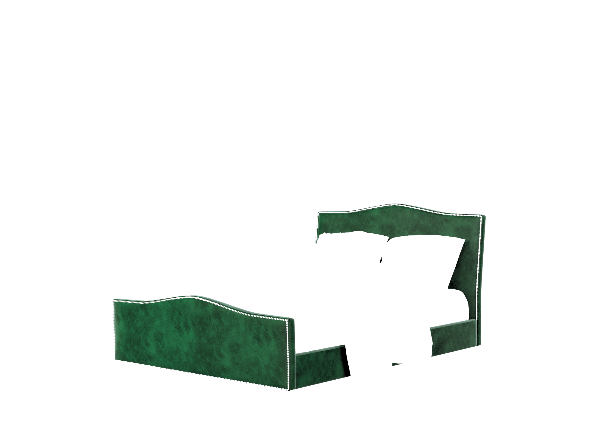 Prato Royale Evergreen Bed Queen Room Texture